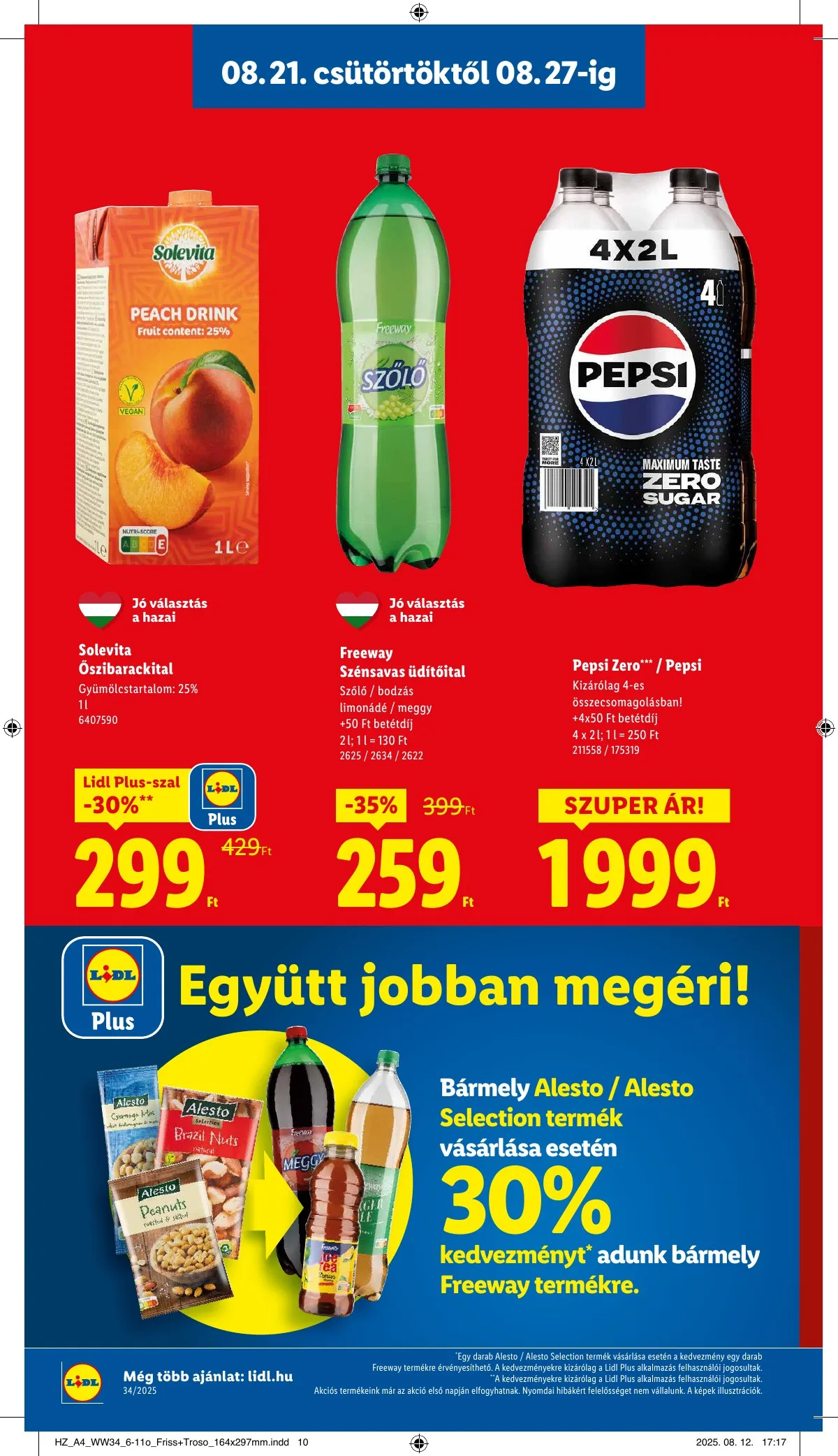 Lidl akciós újság 08.21–08.27 – 14. oldal