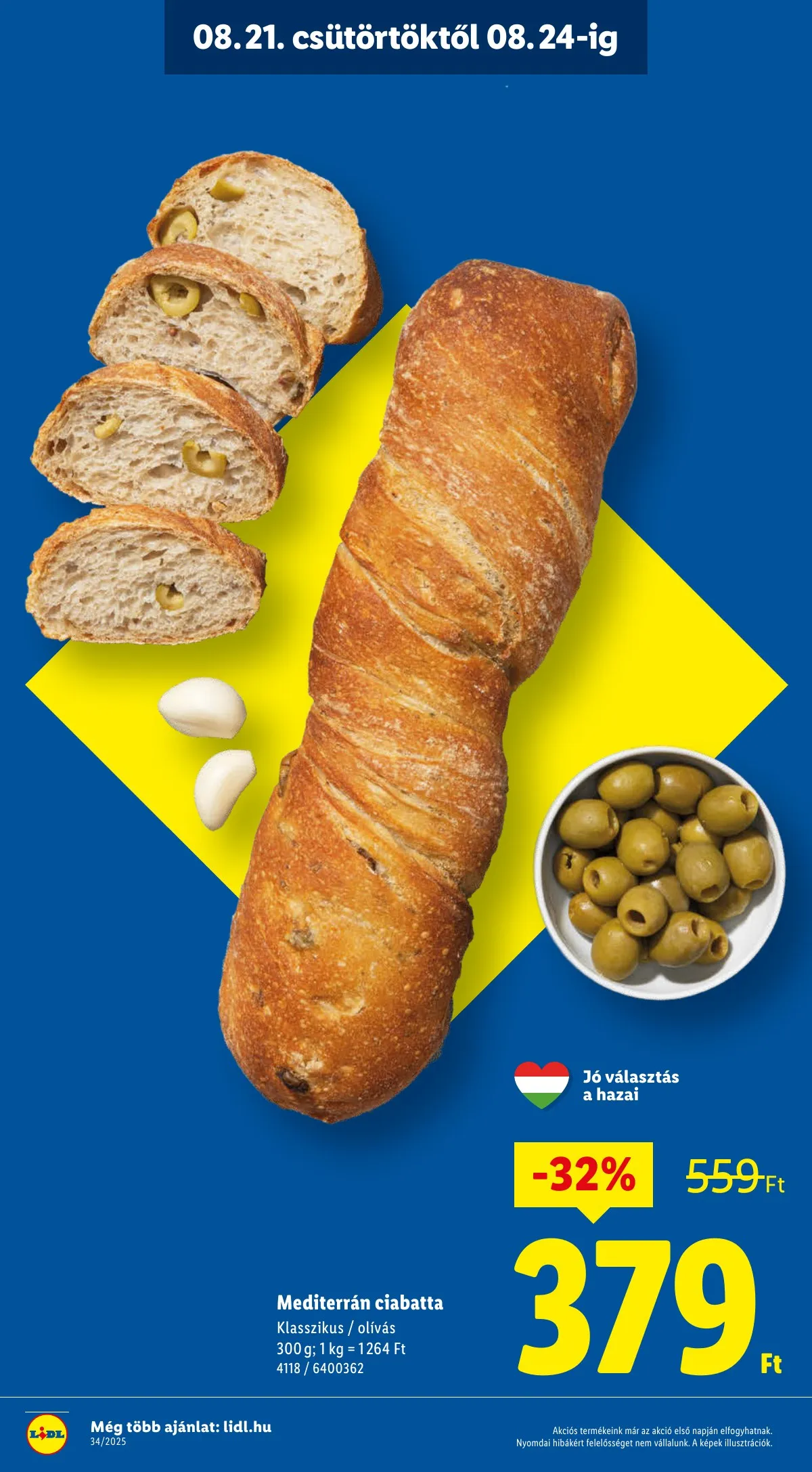Lidl akciós újság 08.21–08.27 – 2. oldal