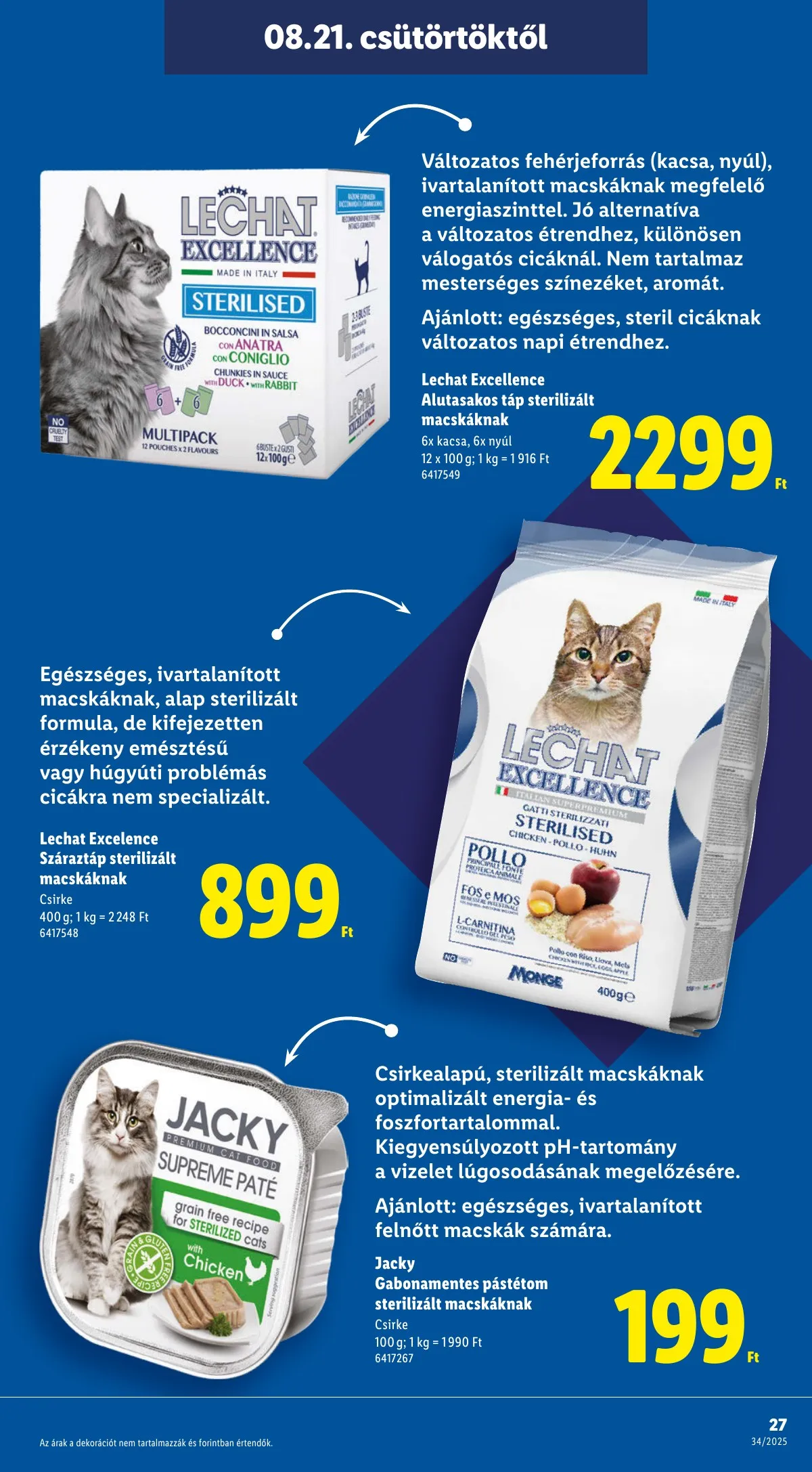 Lidl akciós újság 08.21–08.27 – 27. oldal
