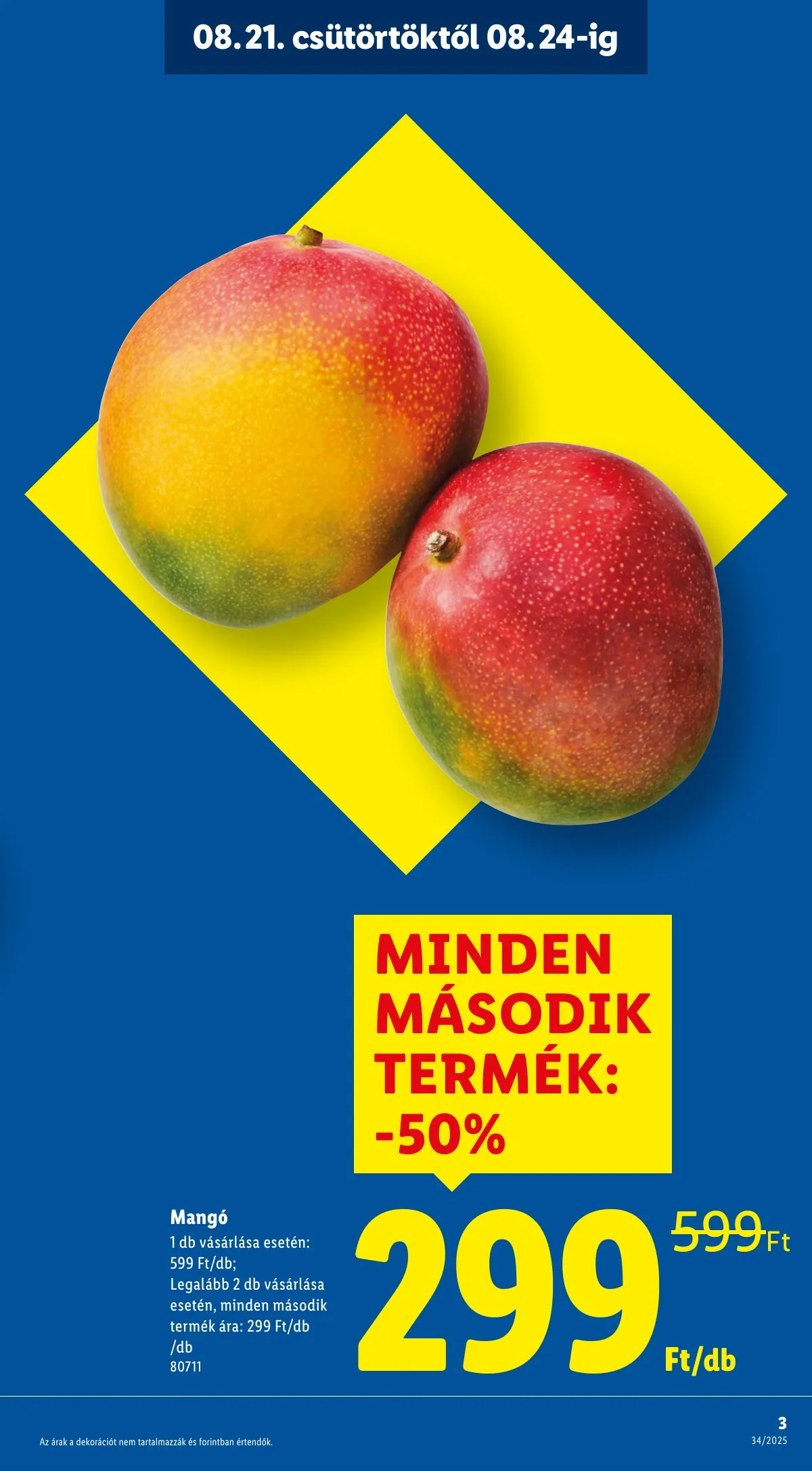 Lidl akciós újság 08.21–08.27 – 3. oldal