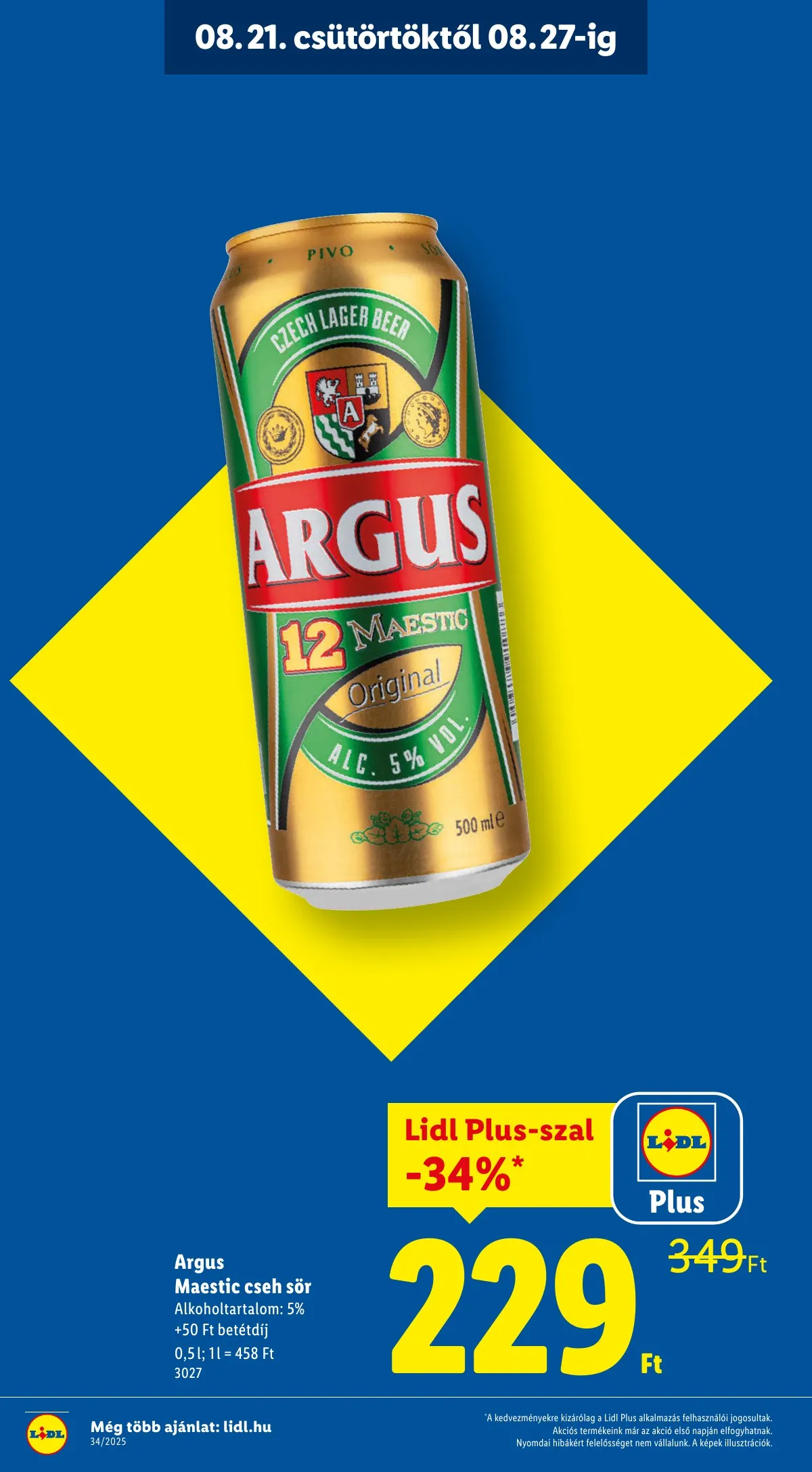 Lidl akciós újság 08.21–08.27 – 4. oldal