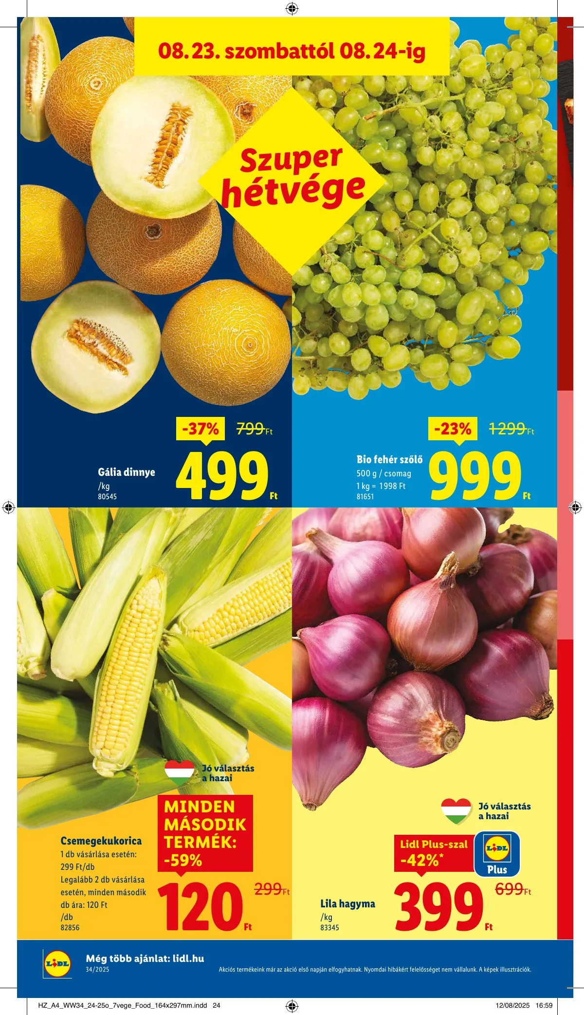 Lidl akciós újság 08.21–08.27 – 44. oldal