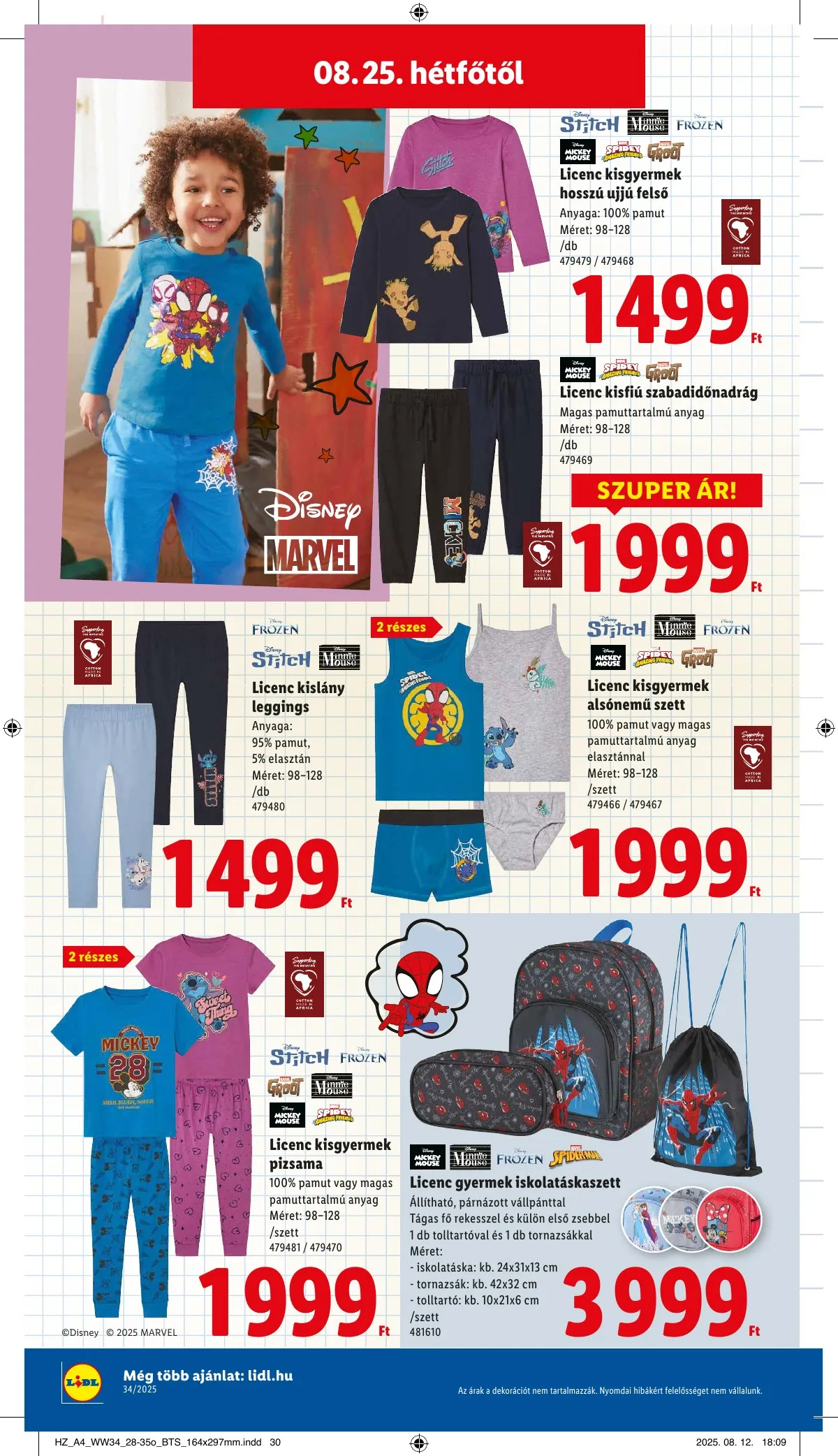 Lidl akciós újság 08.21–08.27 – 50. oldal