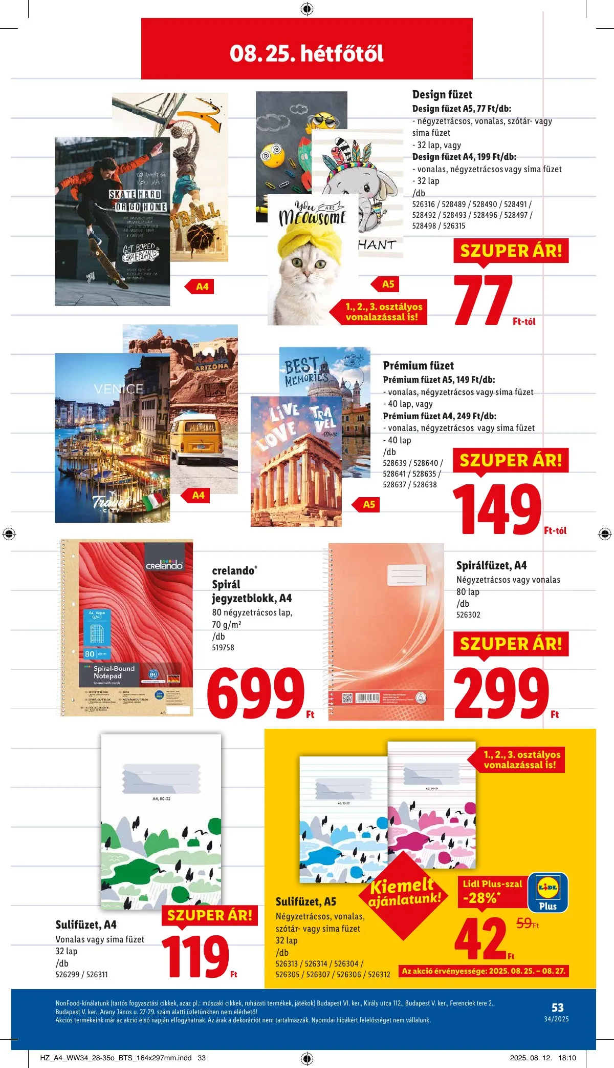 Lidl akciós újság 08.21–08.27 – 53. oldal