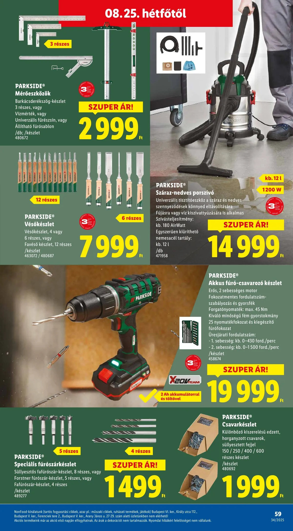 Lidl akciós újság 08.21–08.27 – 59. oldal