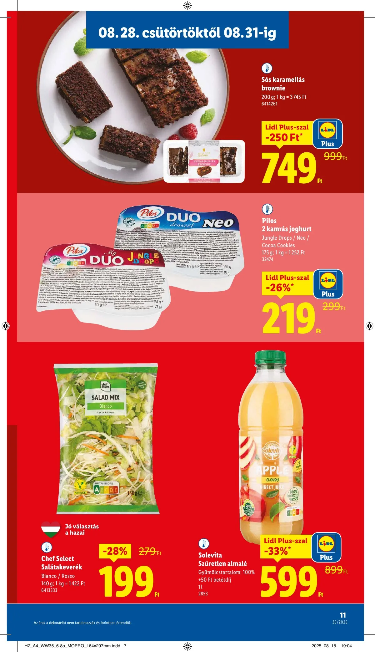Lidl akciós újság 08.28–09.03 – 11. oldal