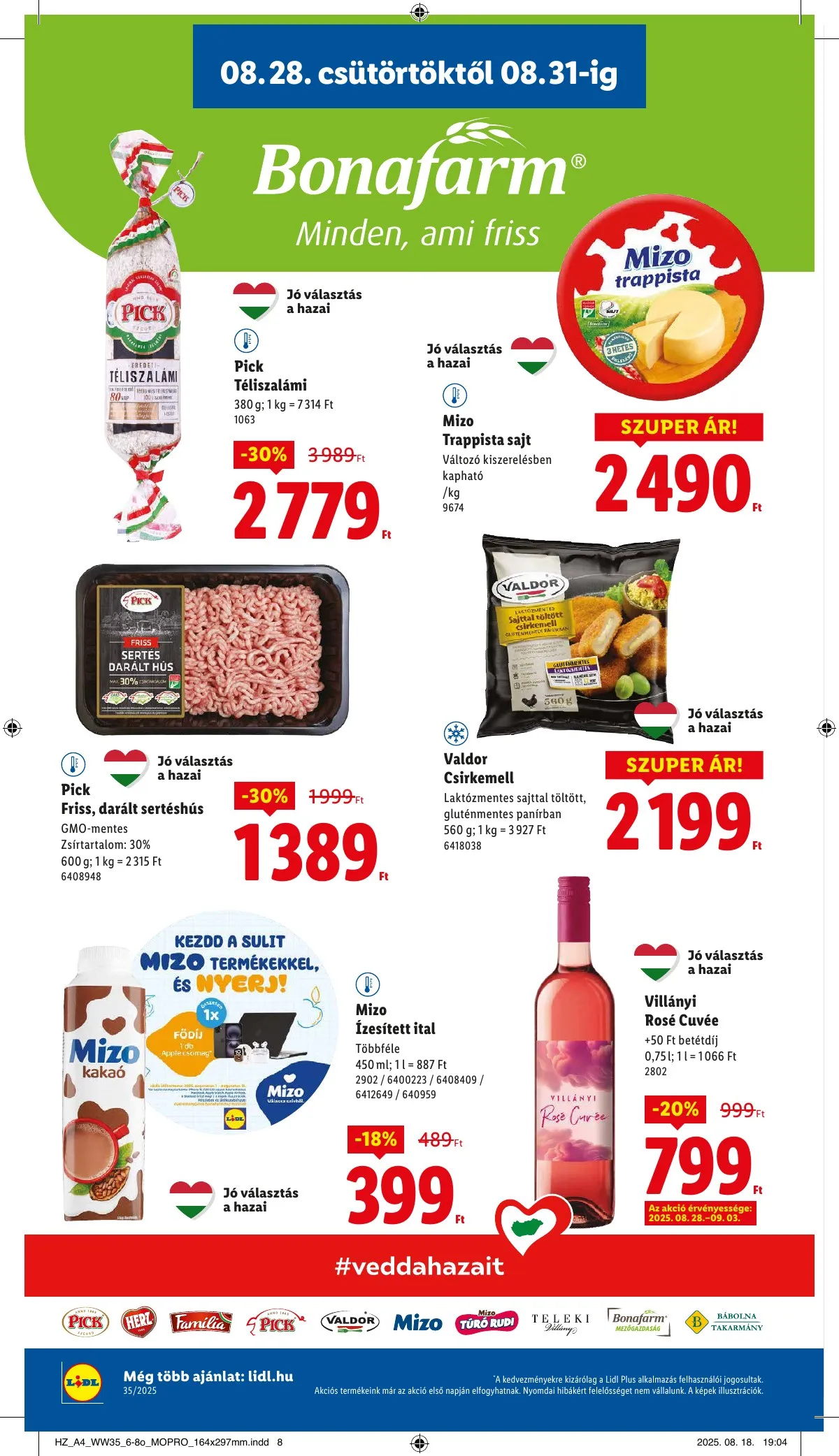 Lidl akciós újság 08.28–09.03 – 12. oldal