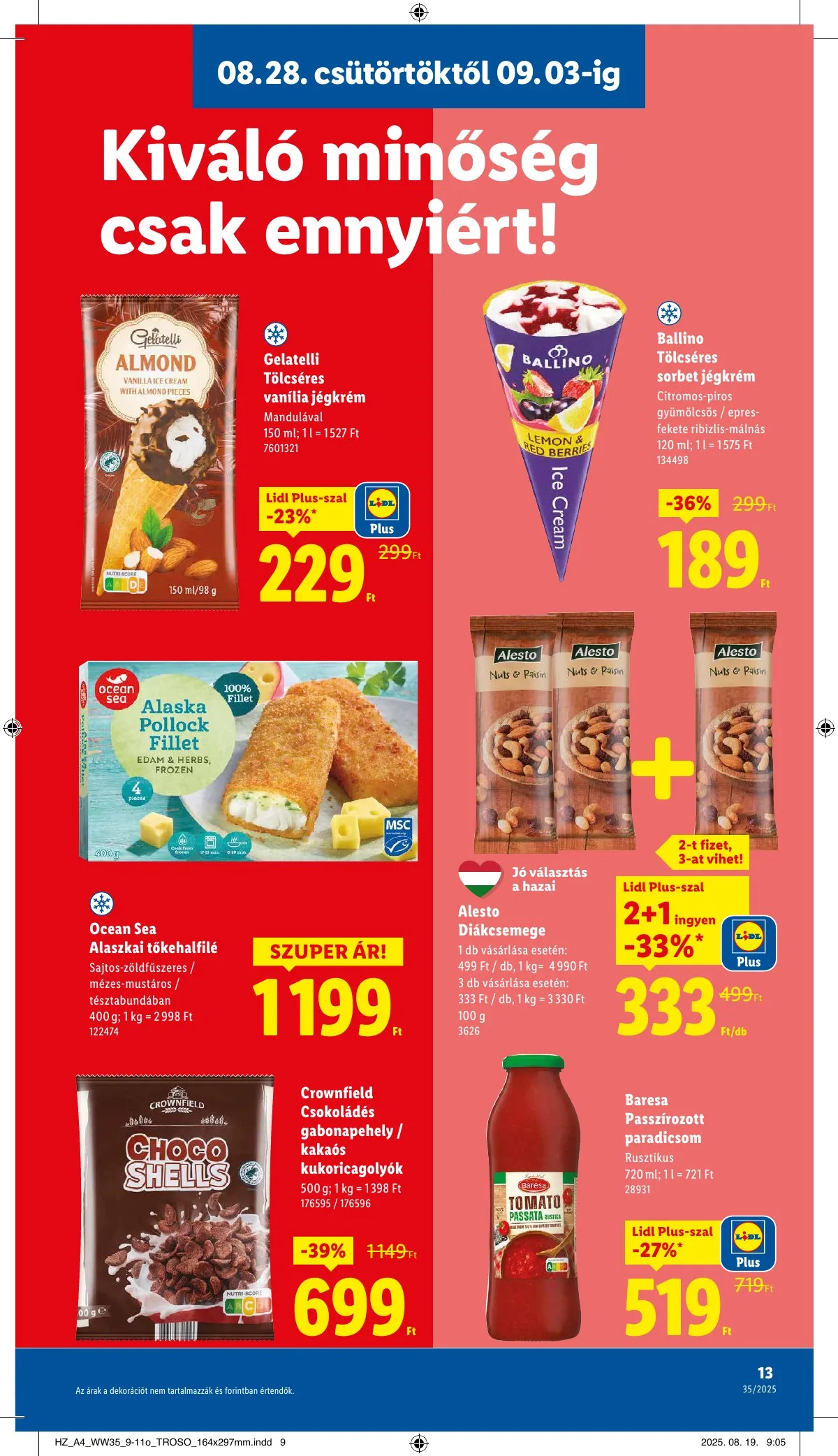 Lidl akciós újság 08.28–09.03 – 13. oldal
