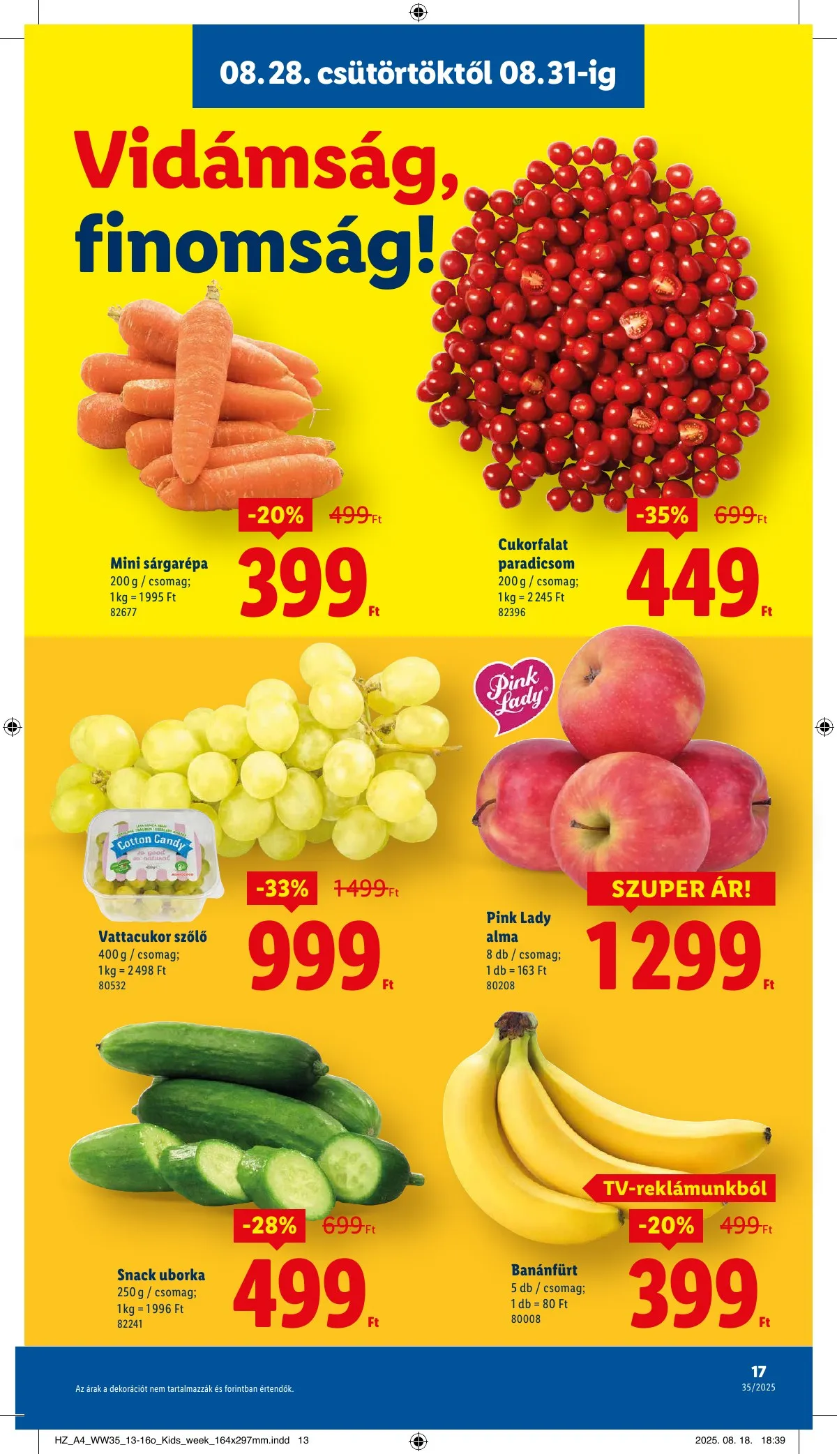 Lidl akciós újság 08.28–09.03 – 17. oldal