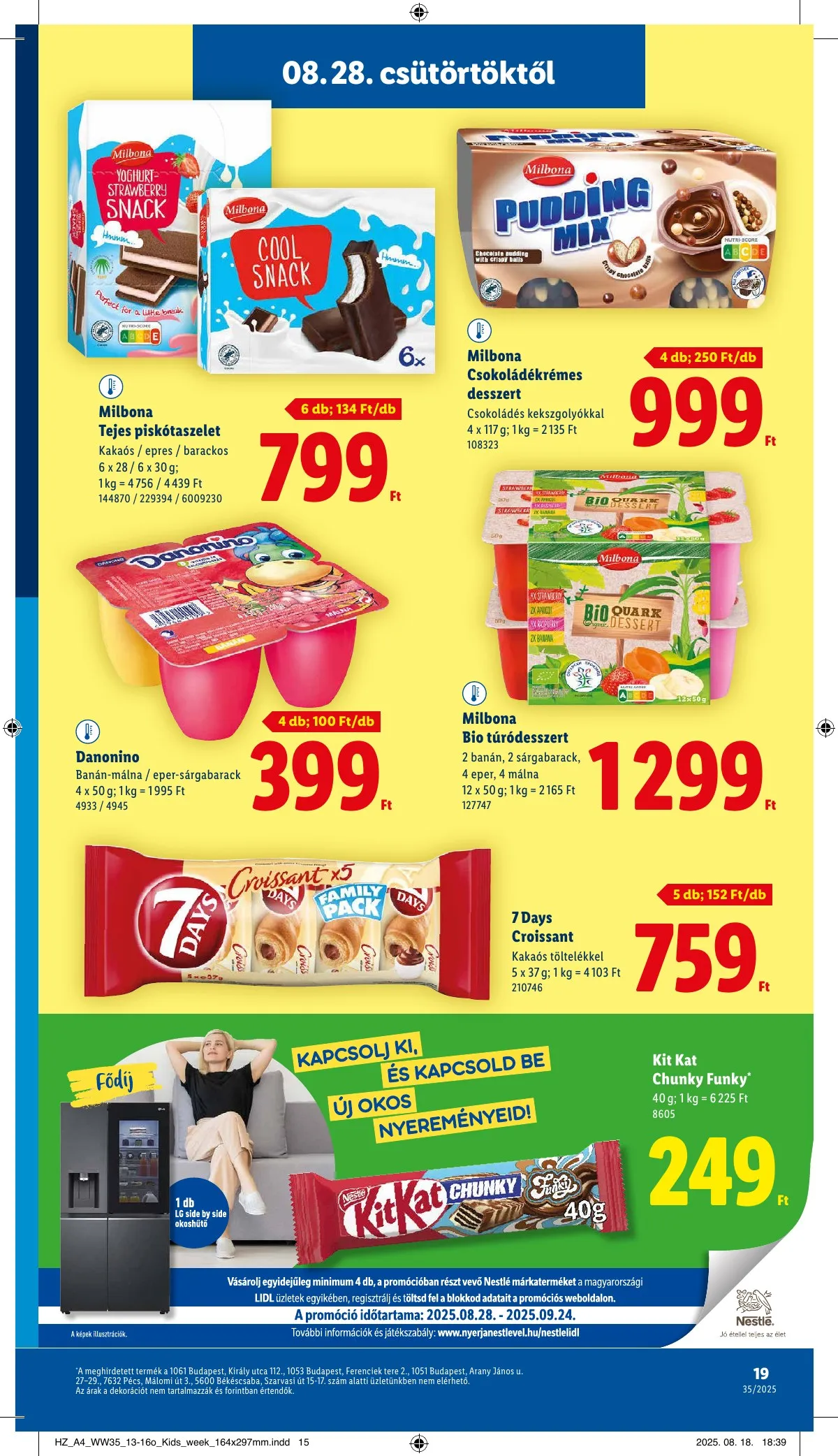 Lidl akciós újság 08.28–09.03 – 19. oldal