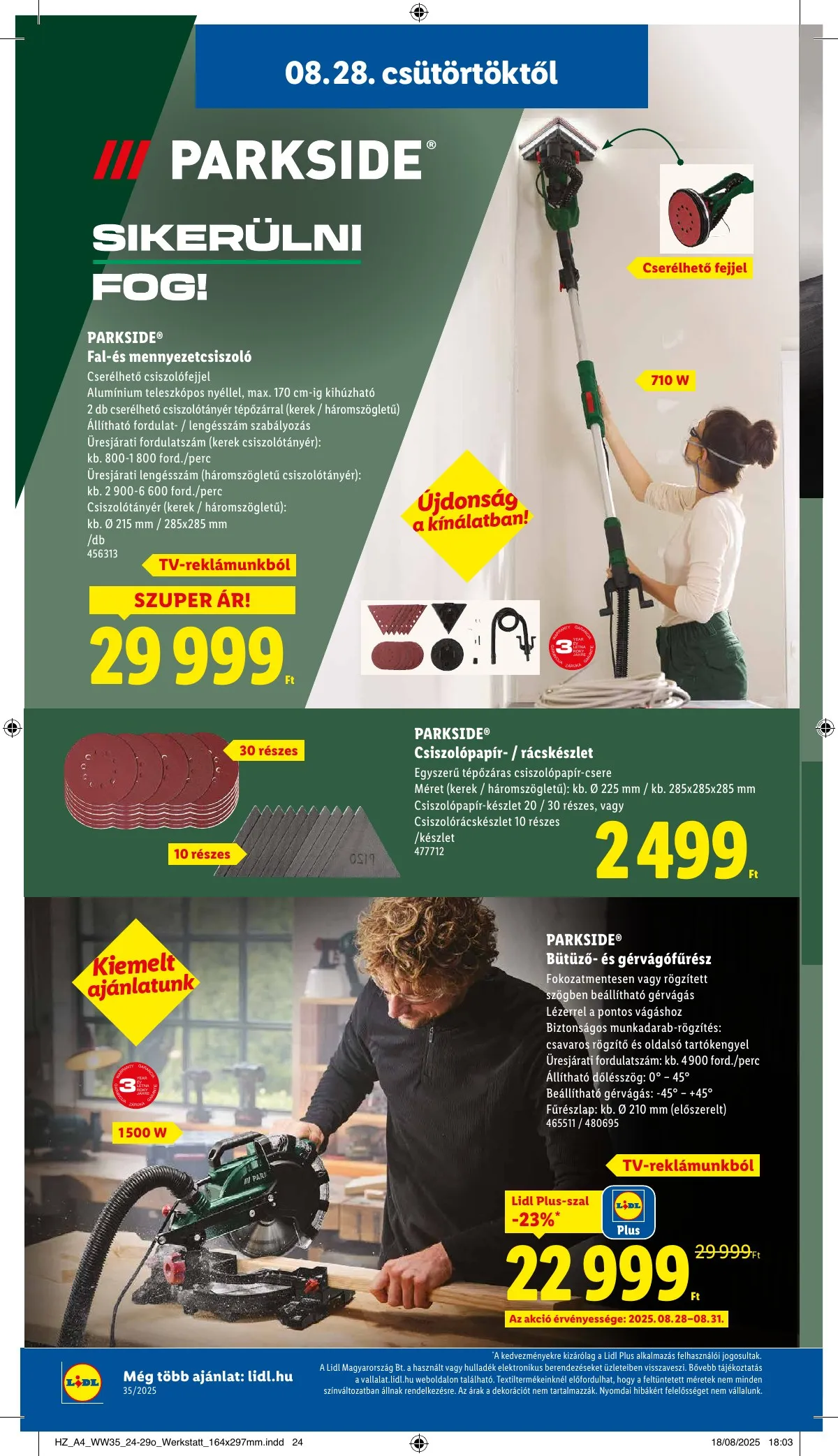 Lidl akciós újság 08.28–09.03 – 34. oldal