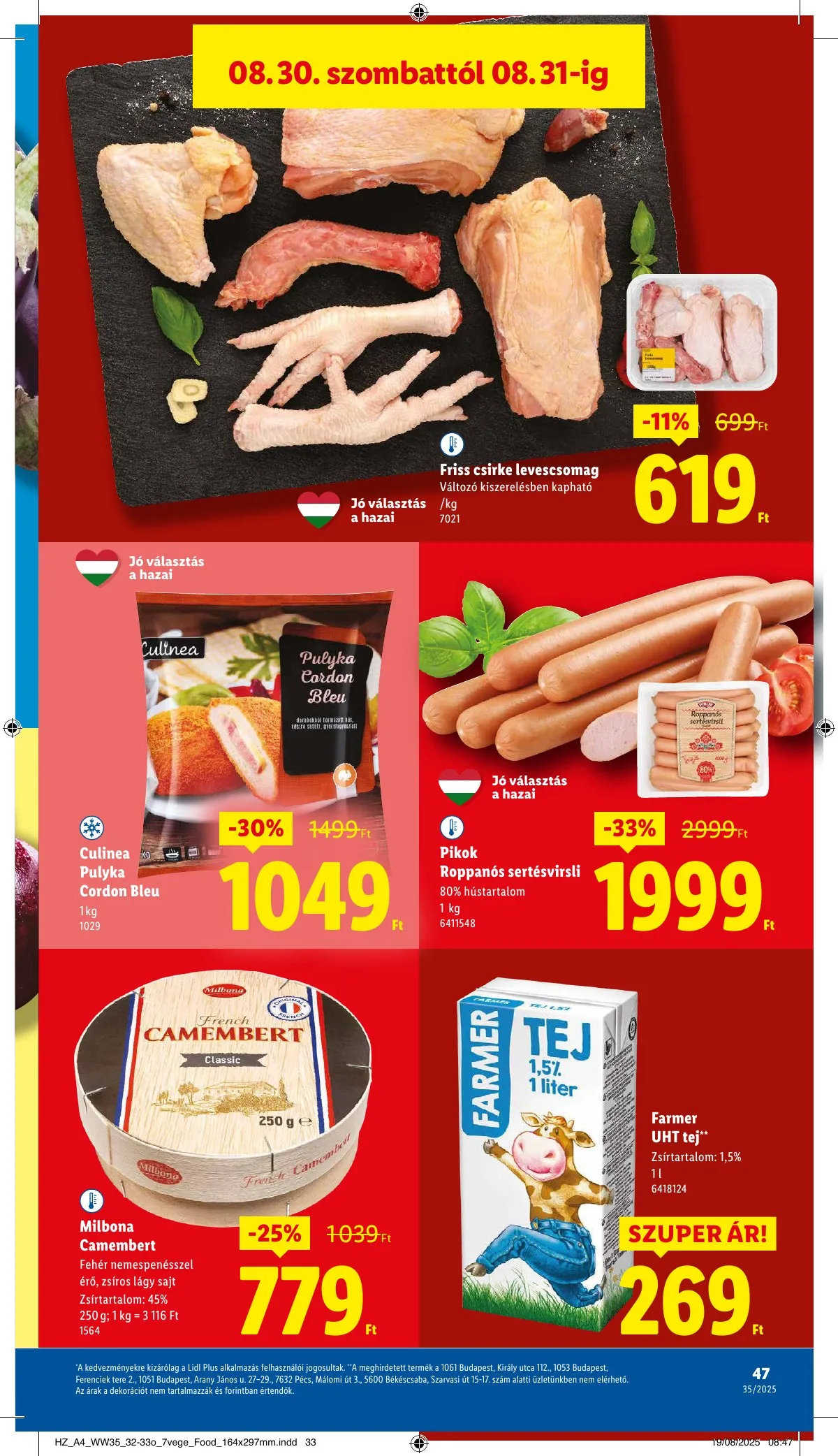 Lidl akciós újság 08.28–09.03 – 47. oldal