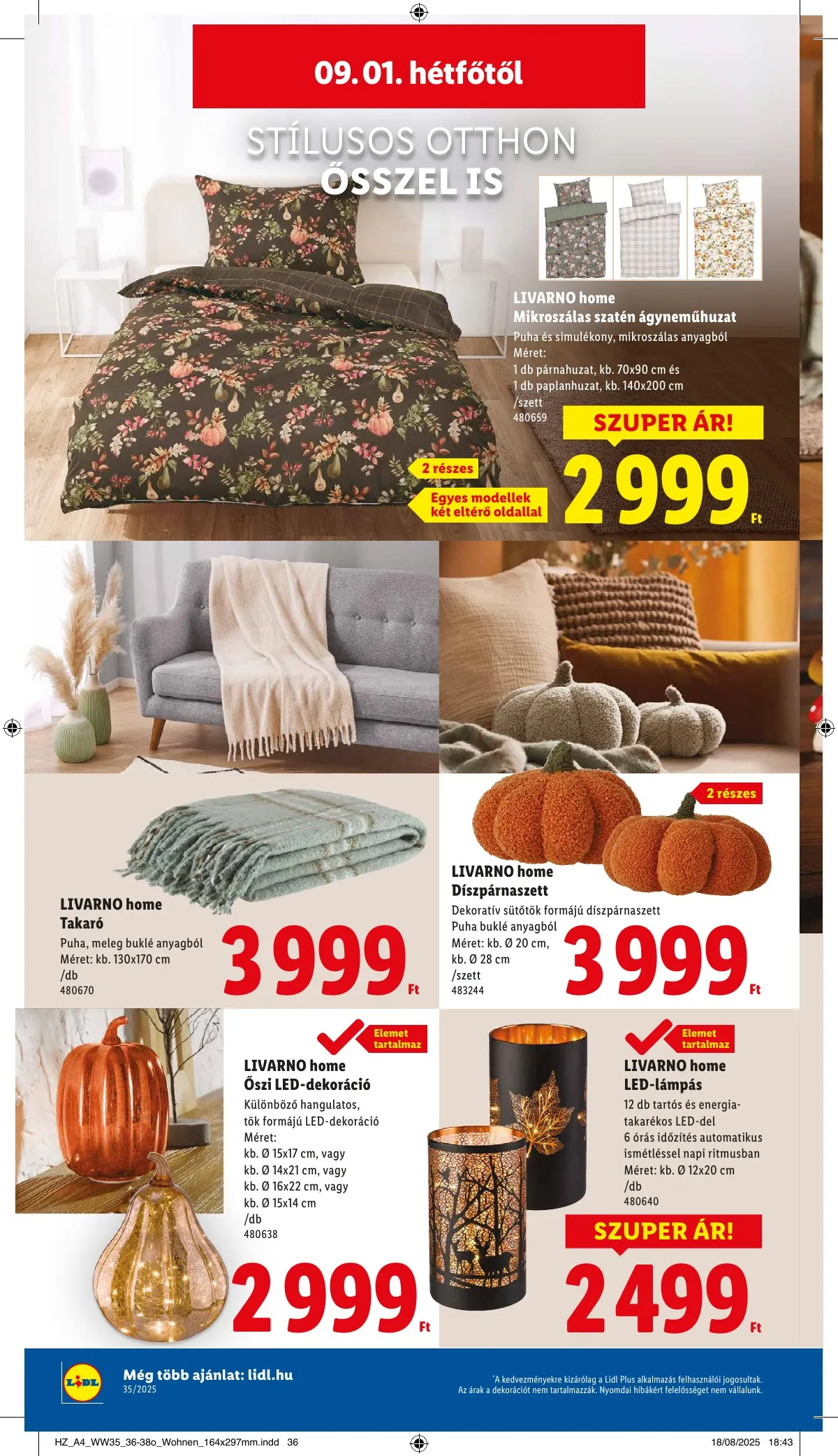 Lidl akciós újság 08.28–09.03 – 50. oldal