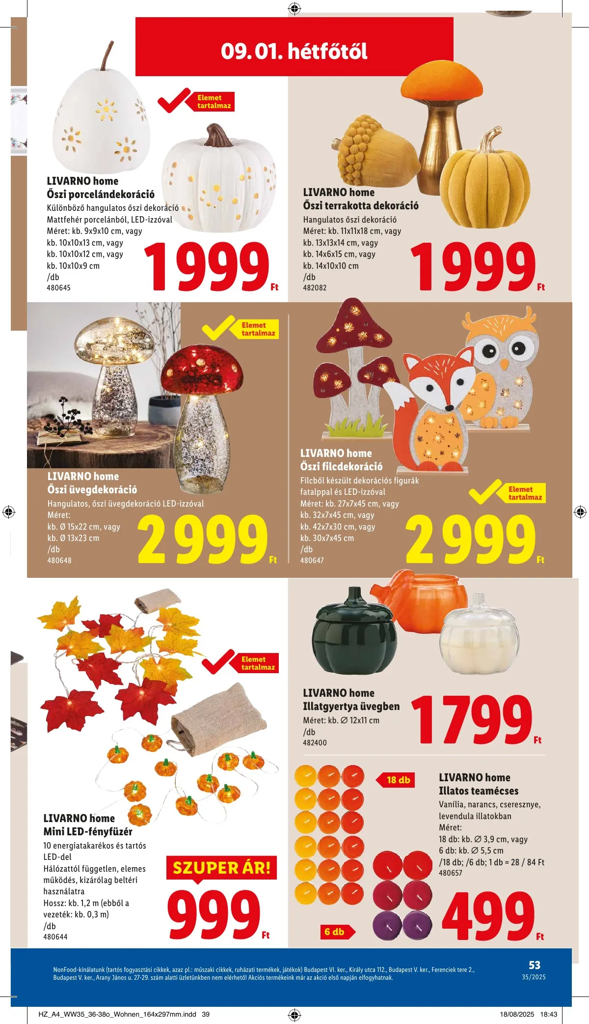Lidl akciós újság 08.28–09.03 – 53. oldal