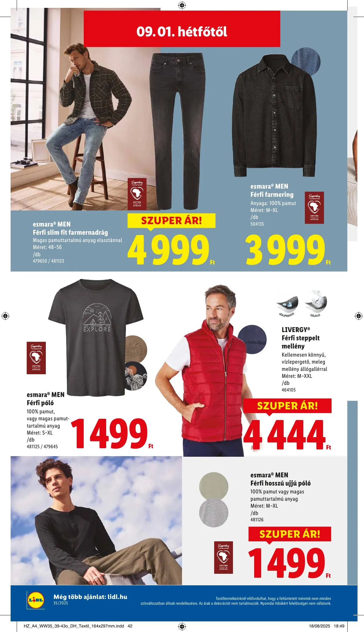 Lidl akciós újság 08.28–09.03 – 58. oldal