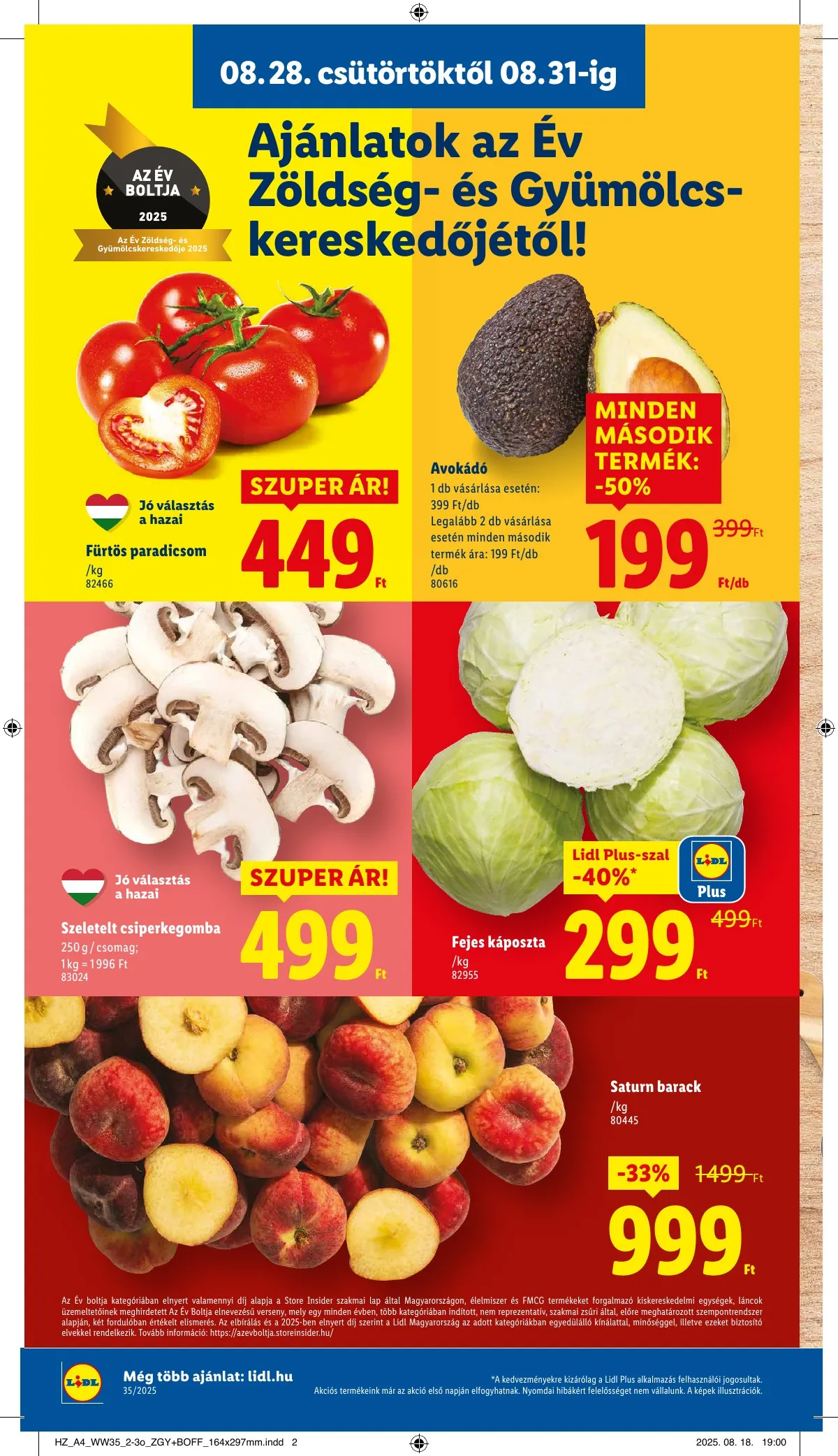 Lidl akciós újság 08.28–09.03 – 6. oldal