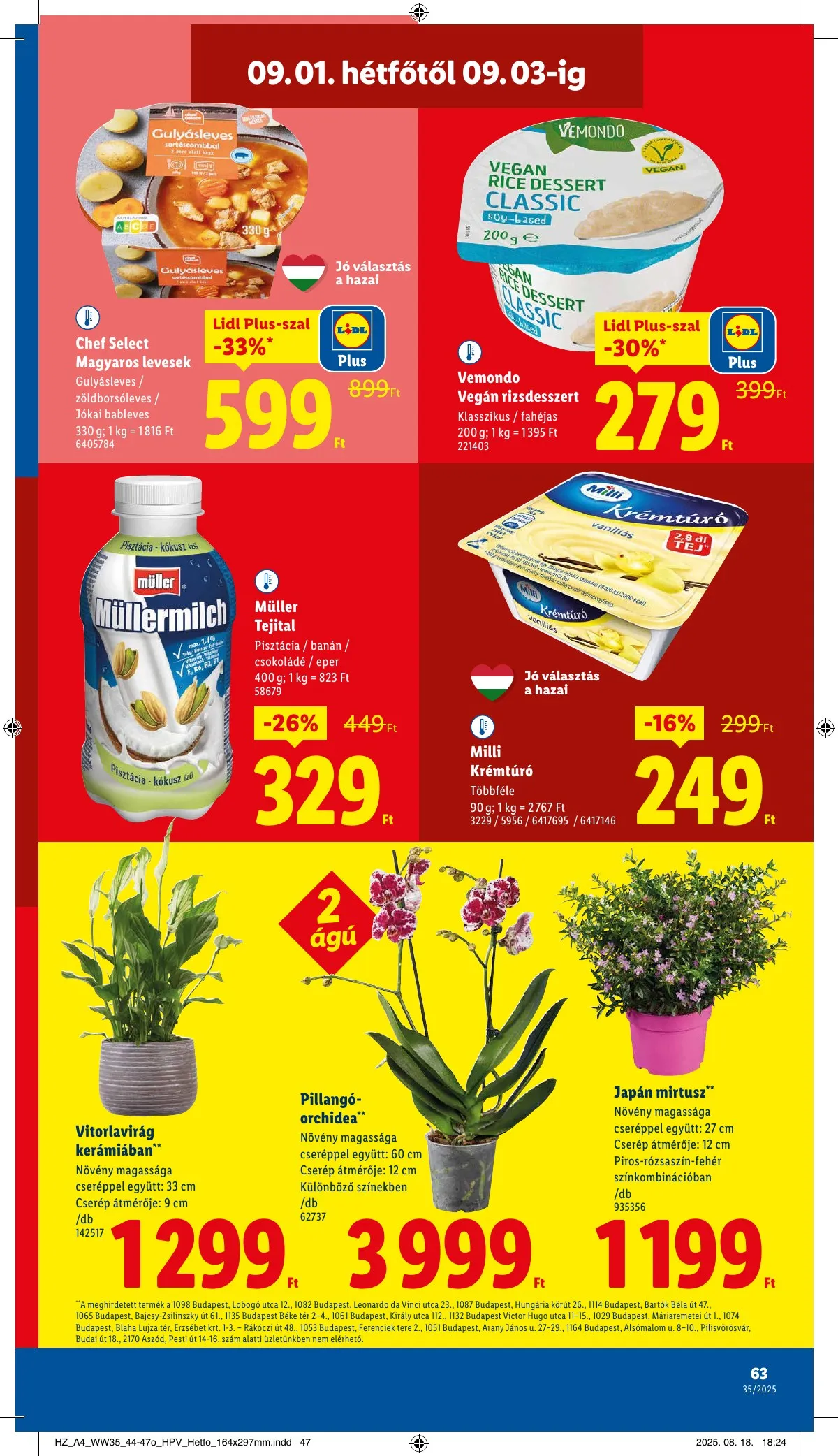 Lidl akciós újság 08.28–09.03 – 63. oldal