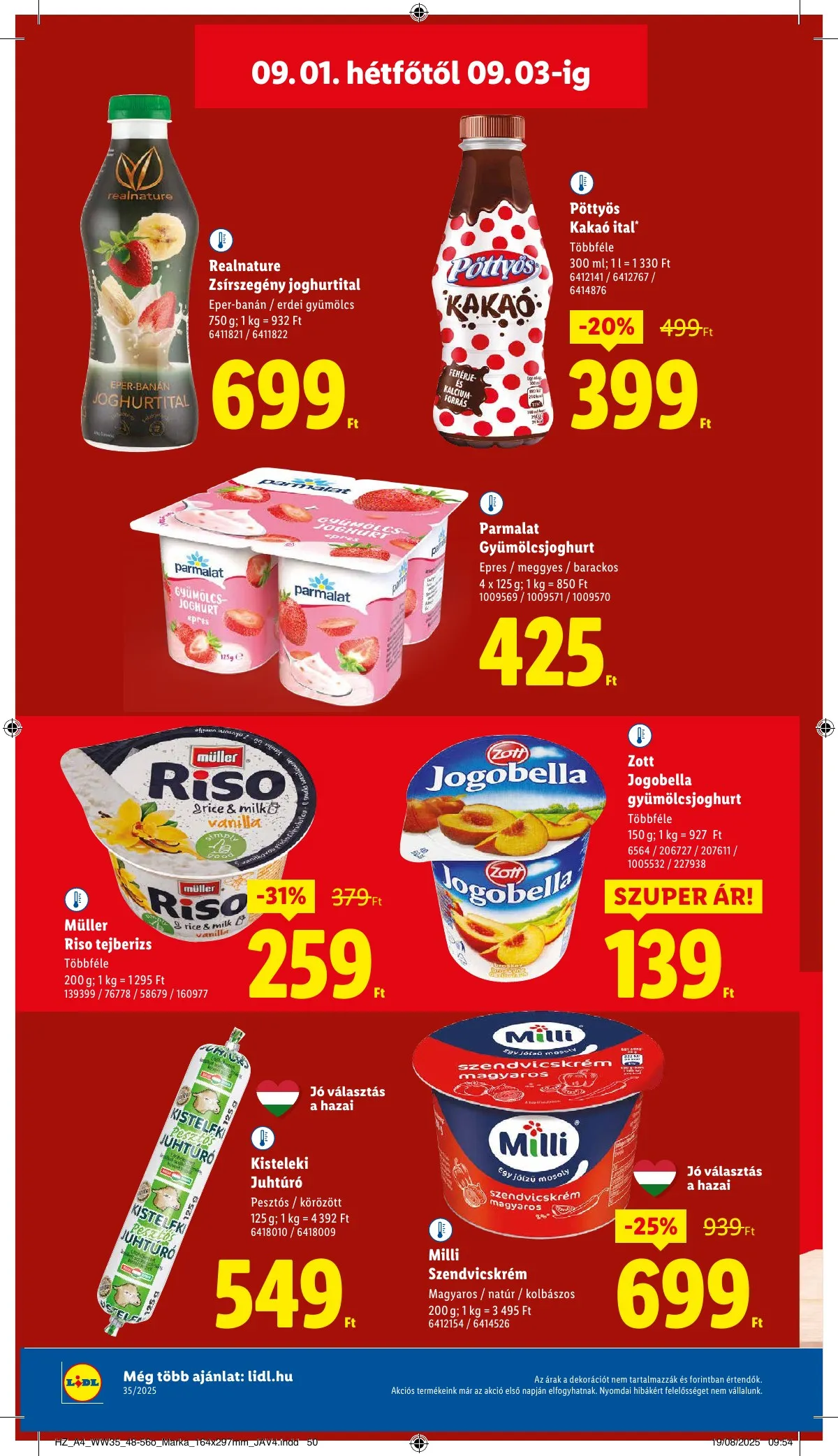 Lidl akciós újság 08.28–09.03 – 68. oldal