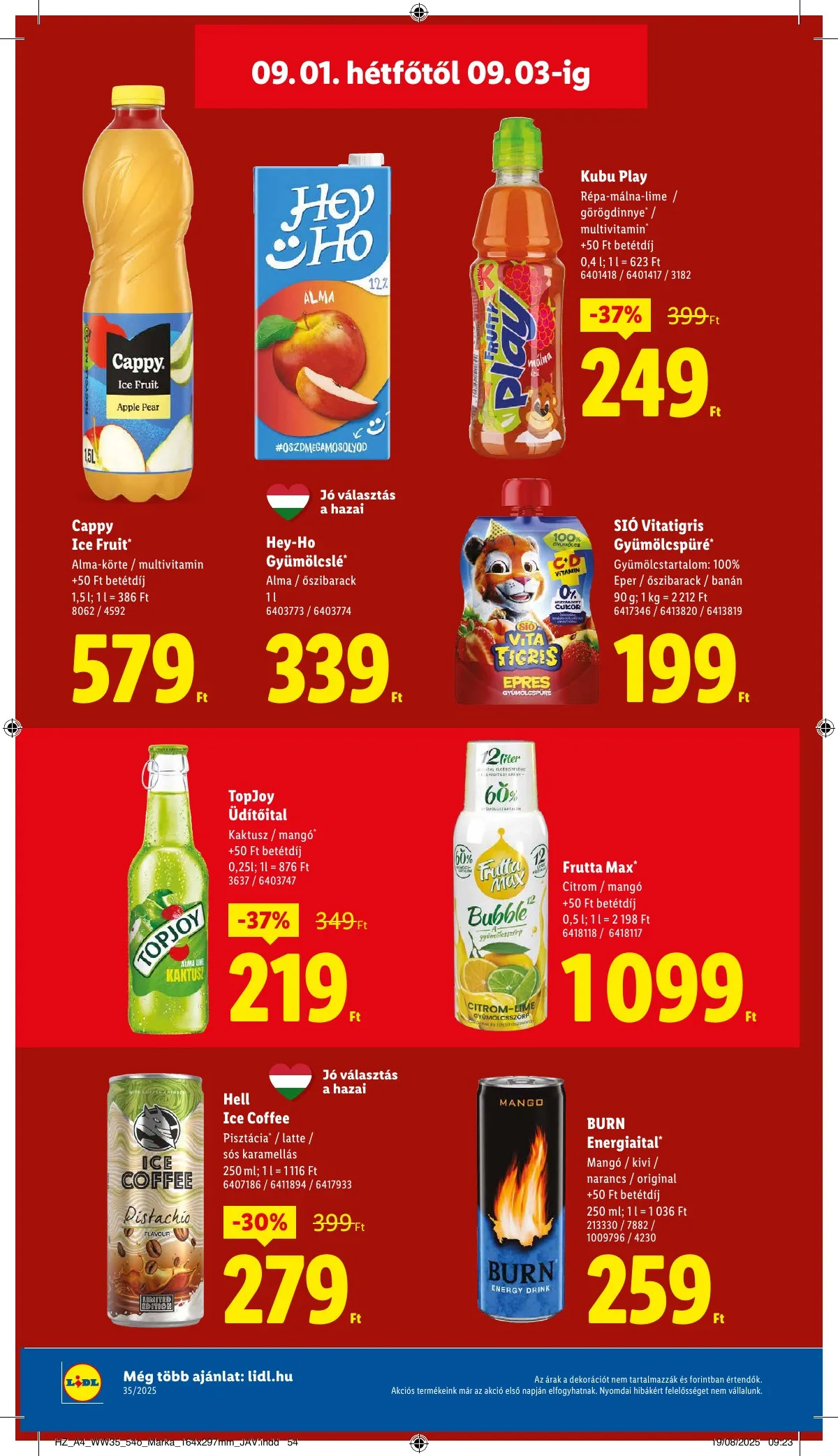 Lidl akciós újság 08.28–09.03 – 72. oldal
