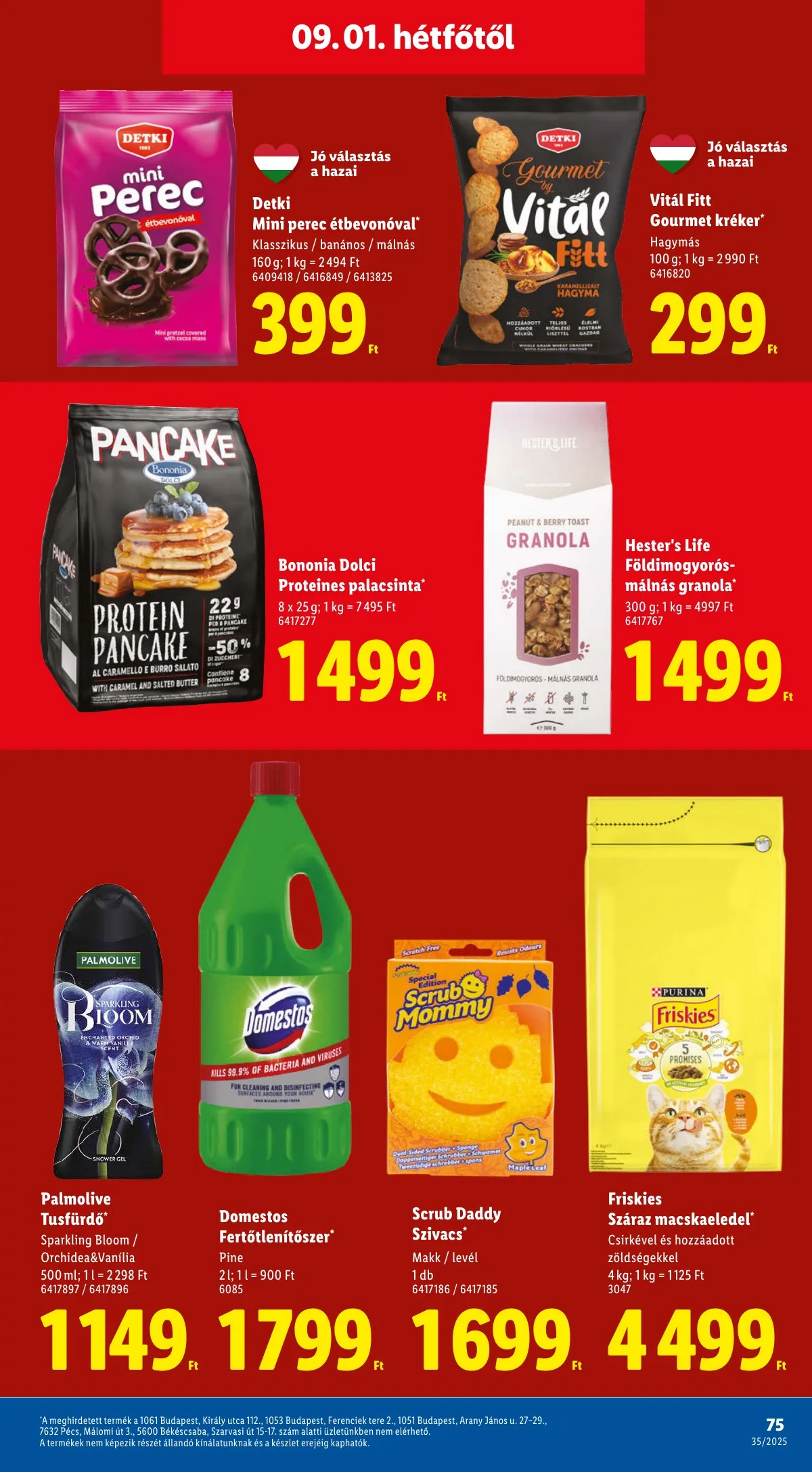 Lidl akciós újság 08.28–09.03 – 75. oldal