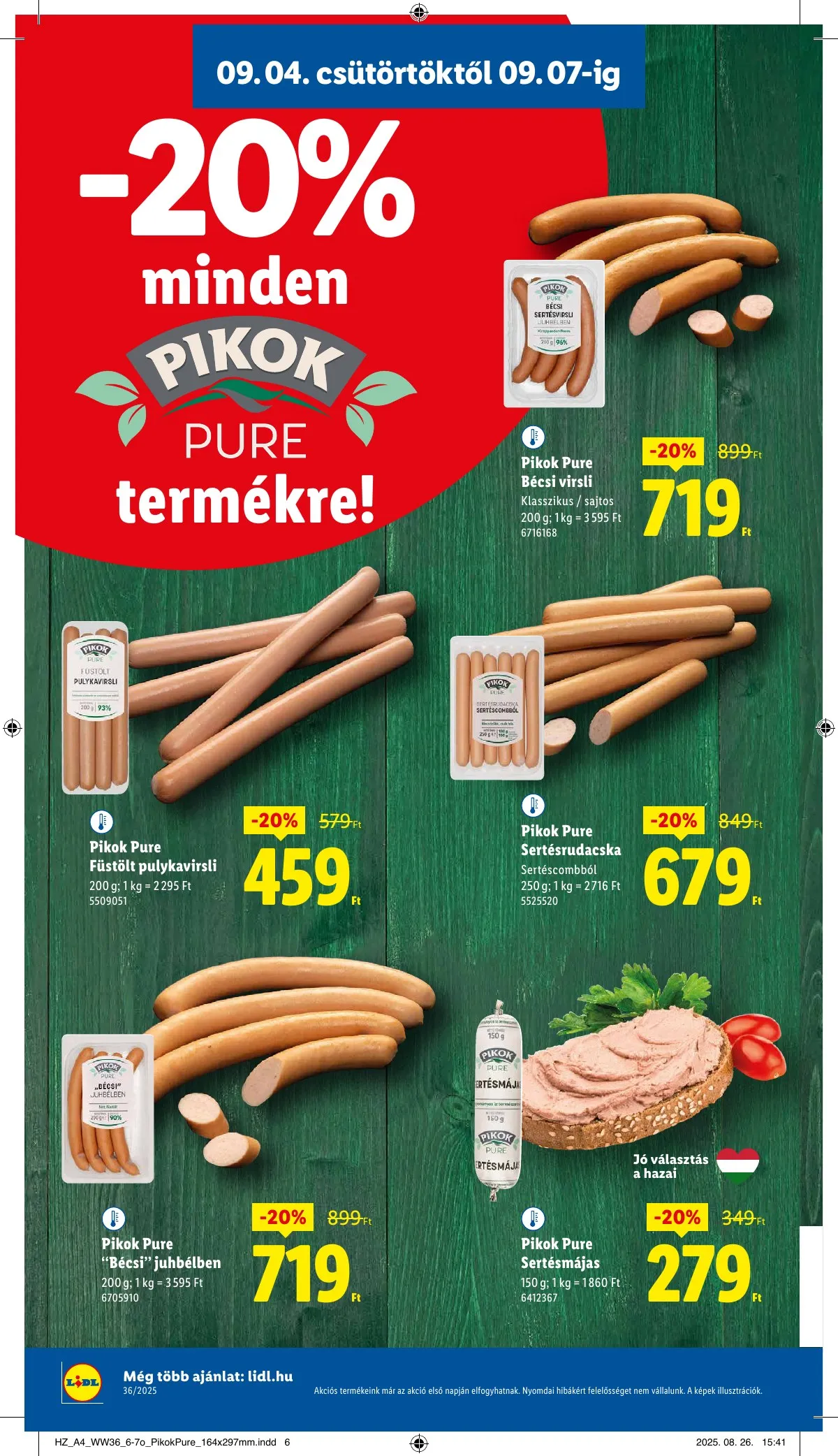 Lidl akciós újság 09.04–09.10 – 10. oldal