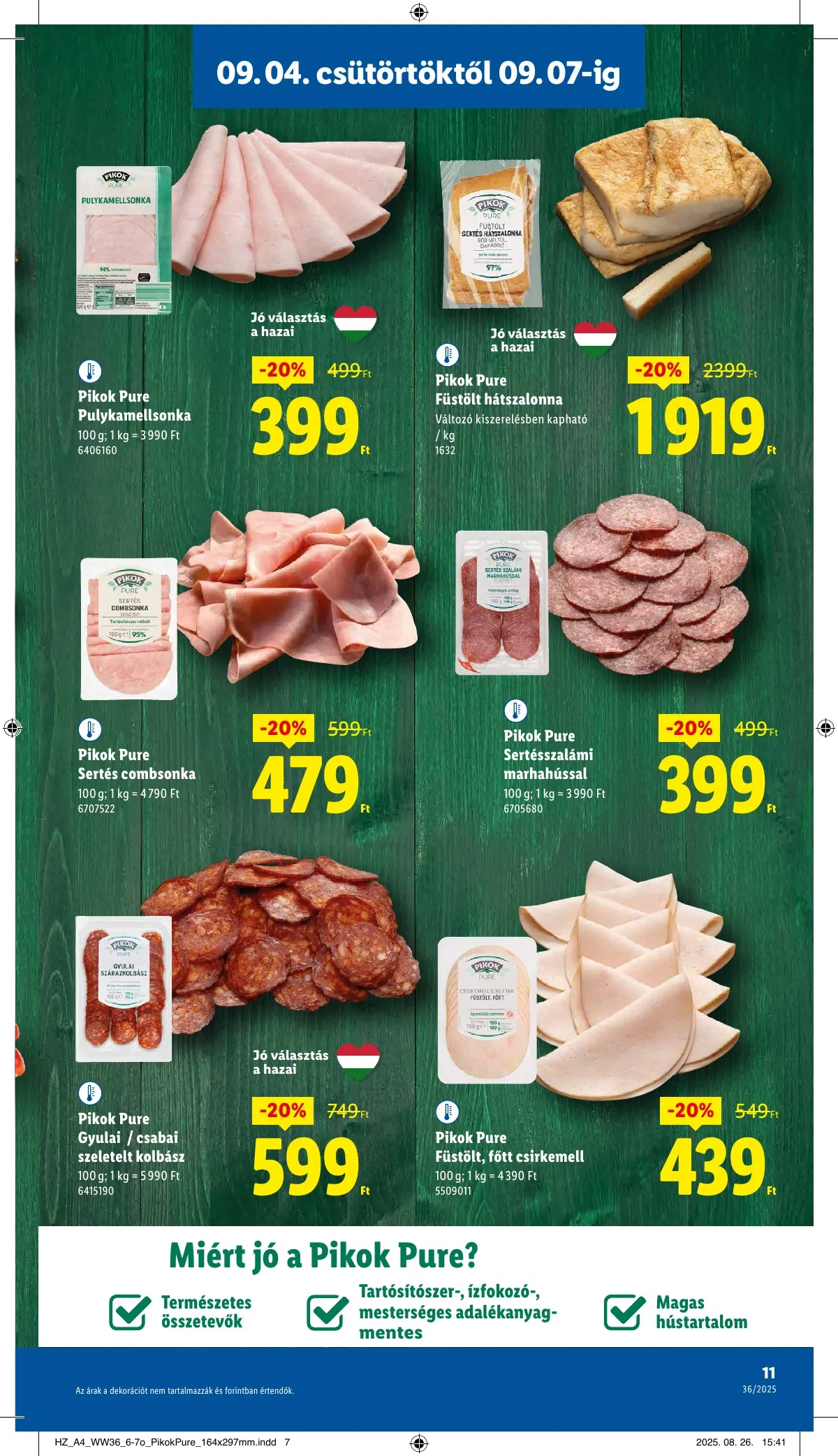 Lidl akciós újság 09.04–09.10 – 11. oldal