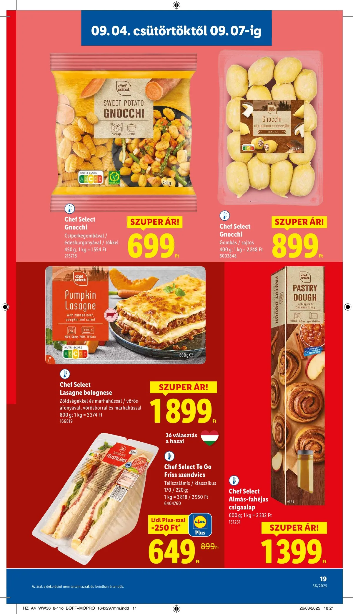 Lidl akciós újság 09.04–09.10 – 19. oldal
