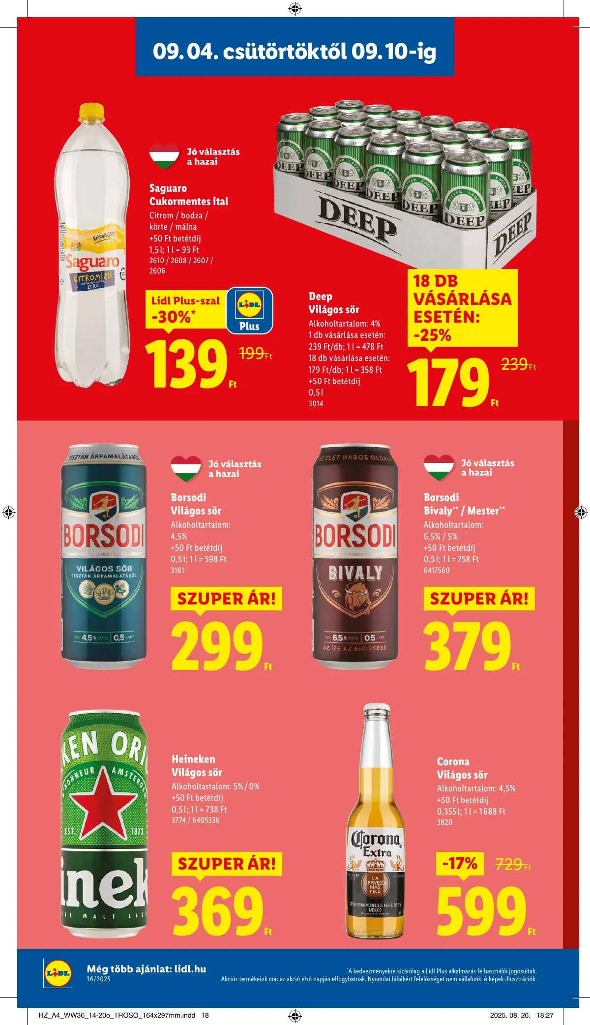Lidl akciós újság 09.04–09.10 – 26. oldal
