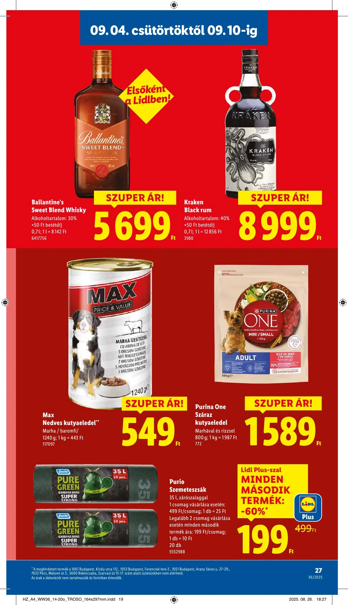 Lidl akciós újság 09.04–09.10 – 27. oldal