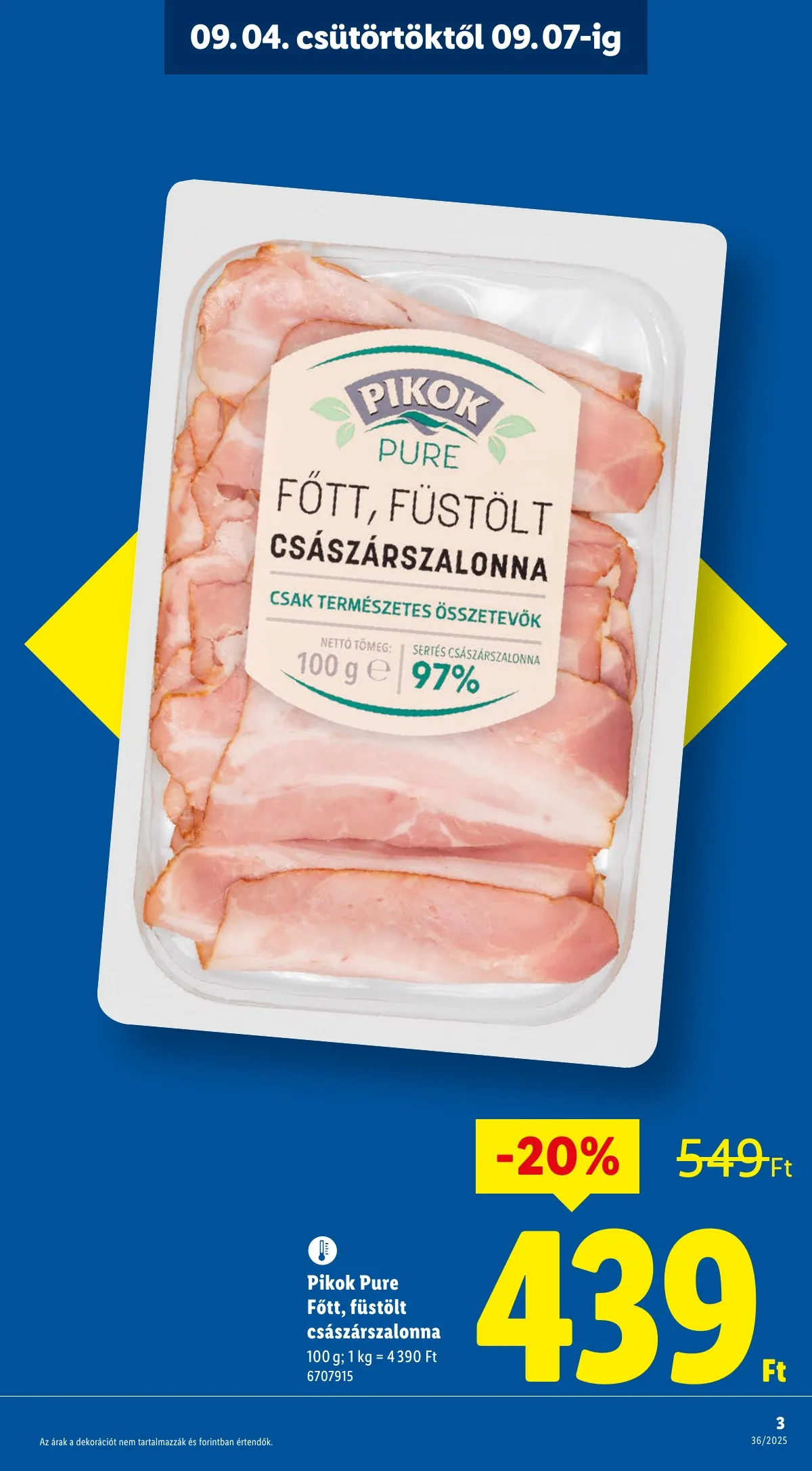 Lidl akciós újság 09.04–09.10 – 3. oldal