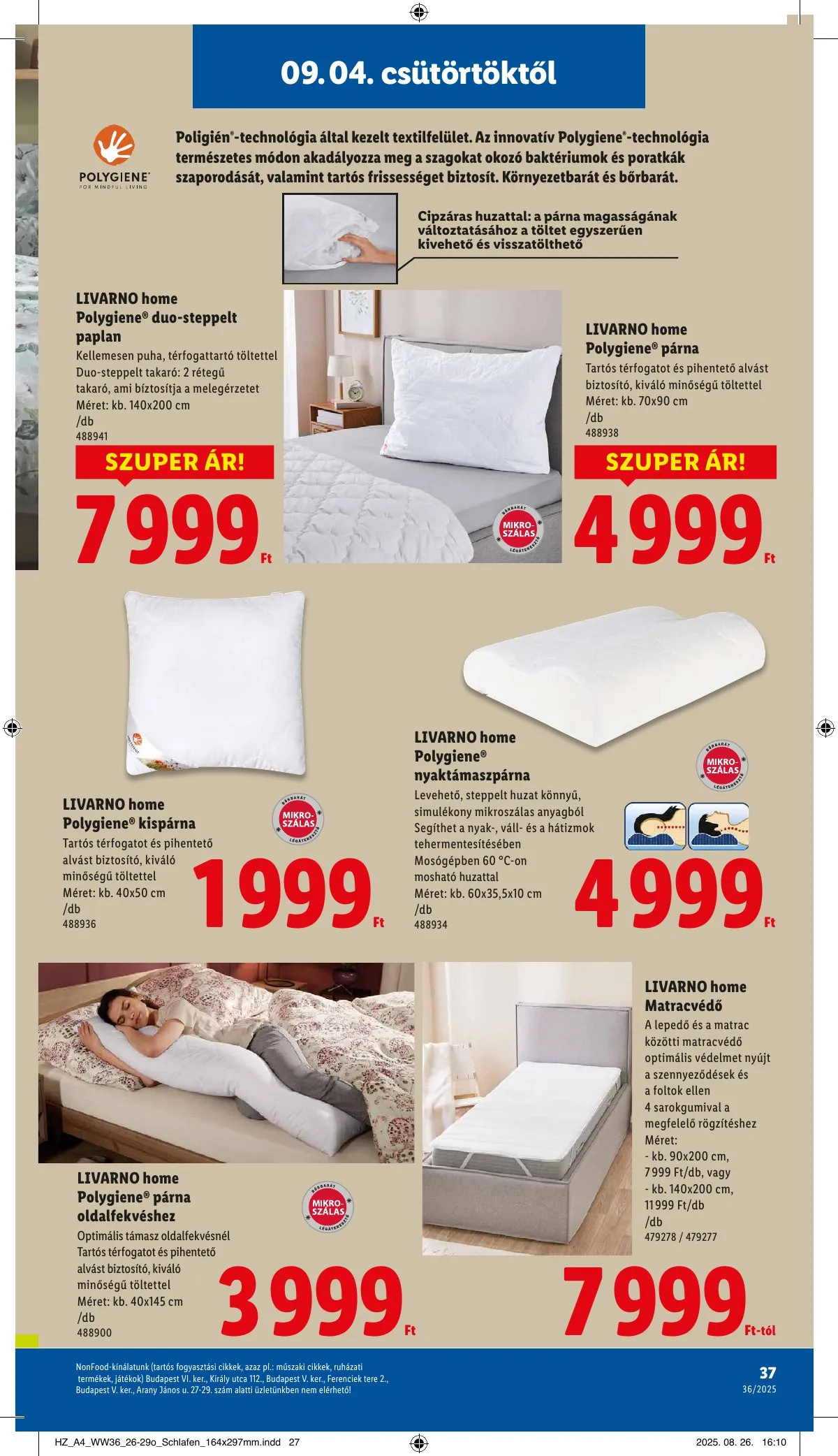 Lidl akciós újság 09.04–09.10 – 37. oldal