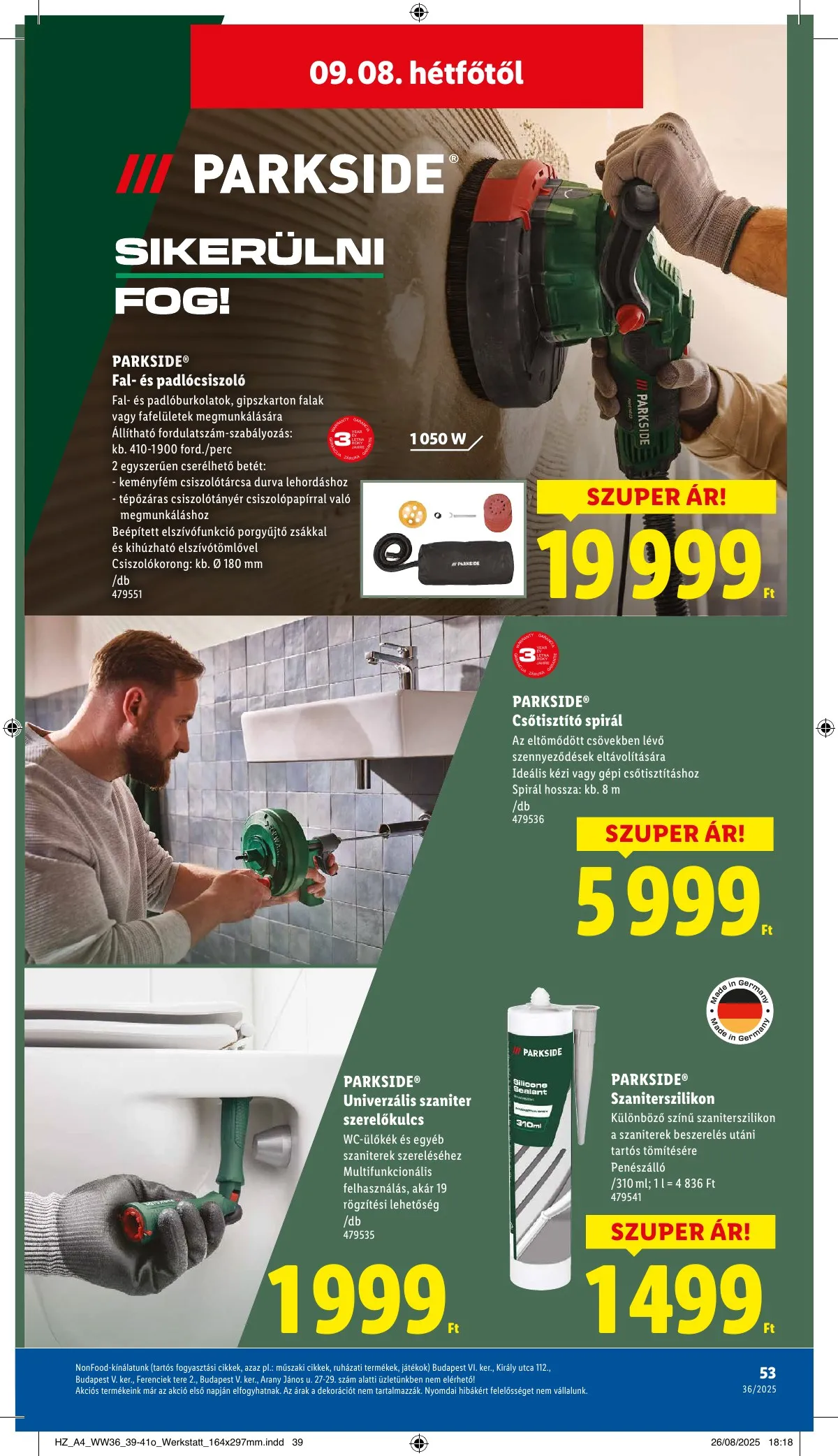 Lidl akciós újság 09.04–09.10 – 53. oldal