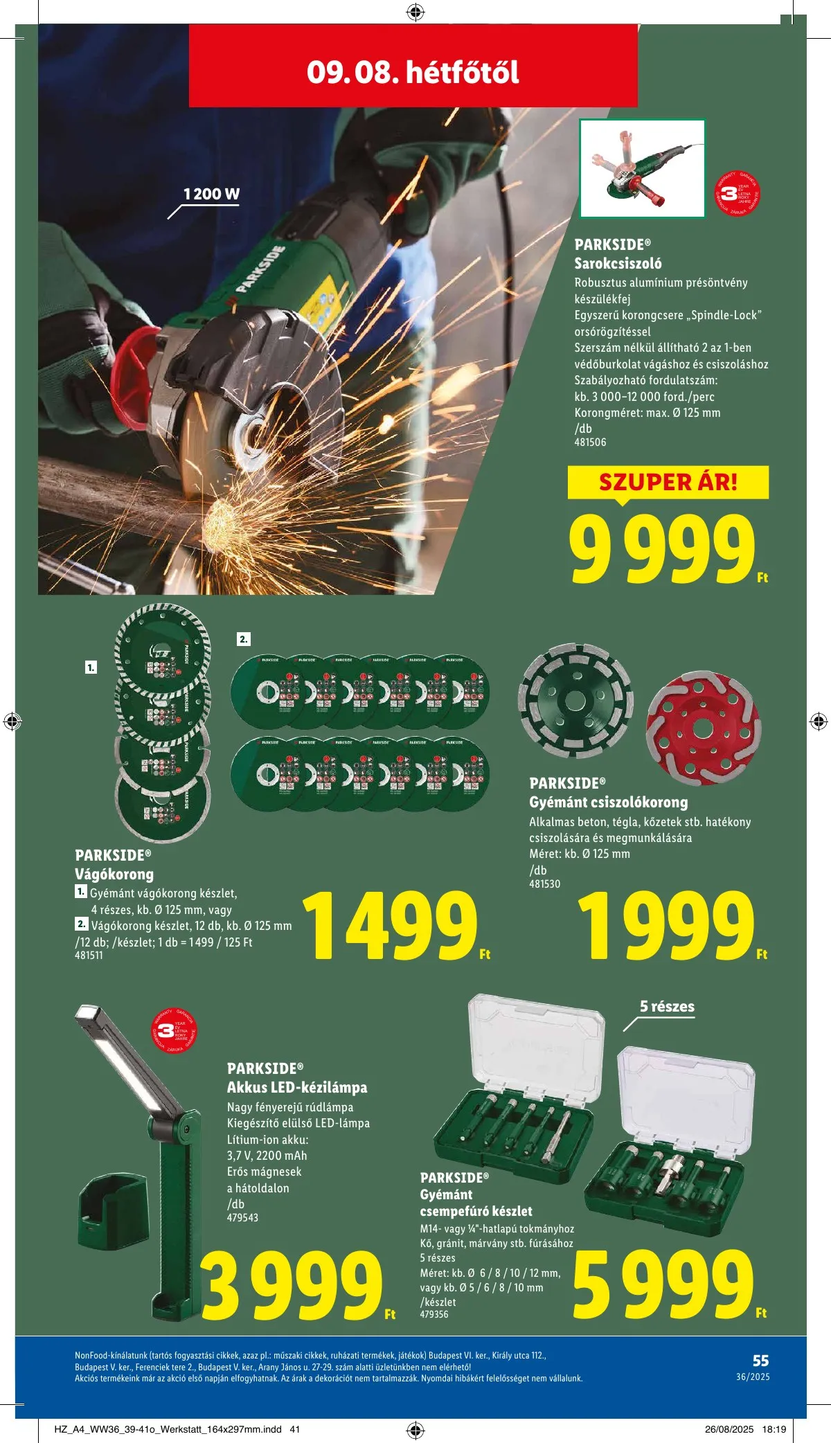 Lidl akciós újság 09.04–09.10 – 55. oldal