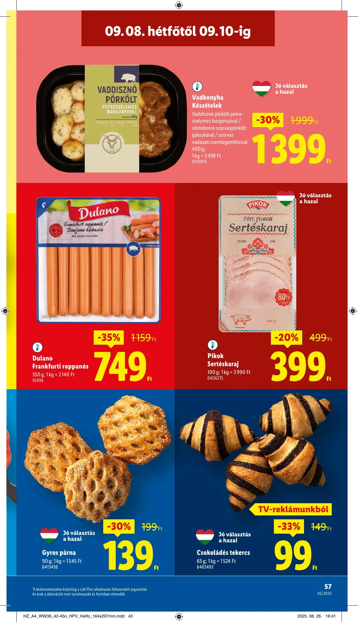 Lidl akciós újság 09.04–09.10 – 57. oldal
