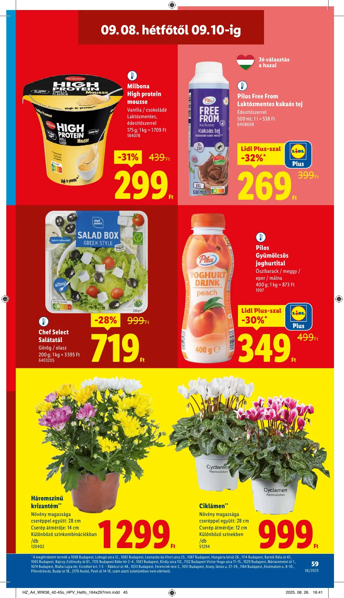 Lidl akciós újság 09.04–09.10 – 59. oldal
