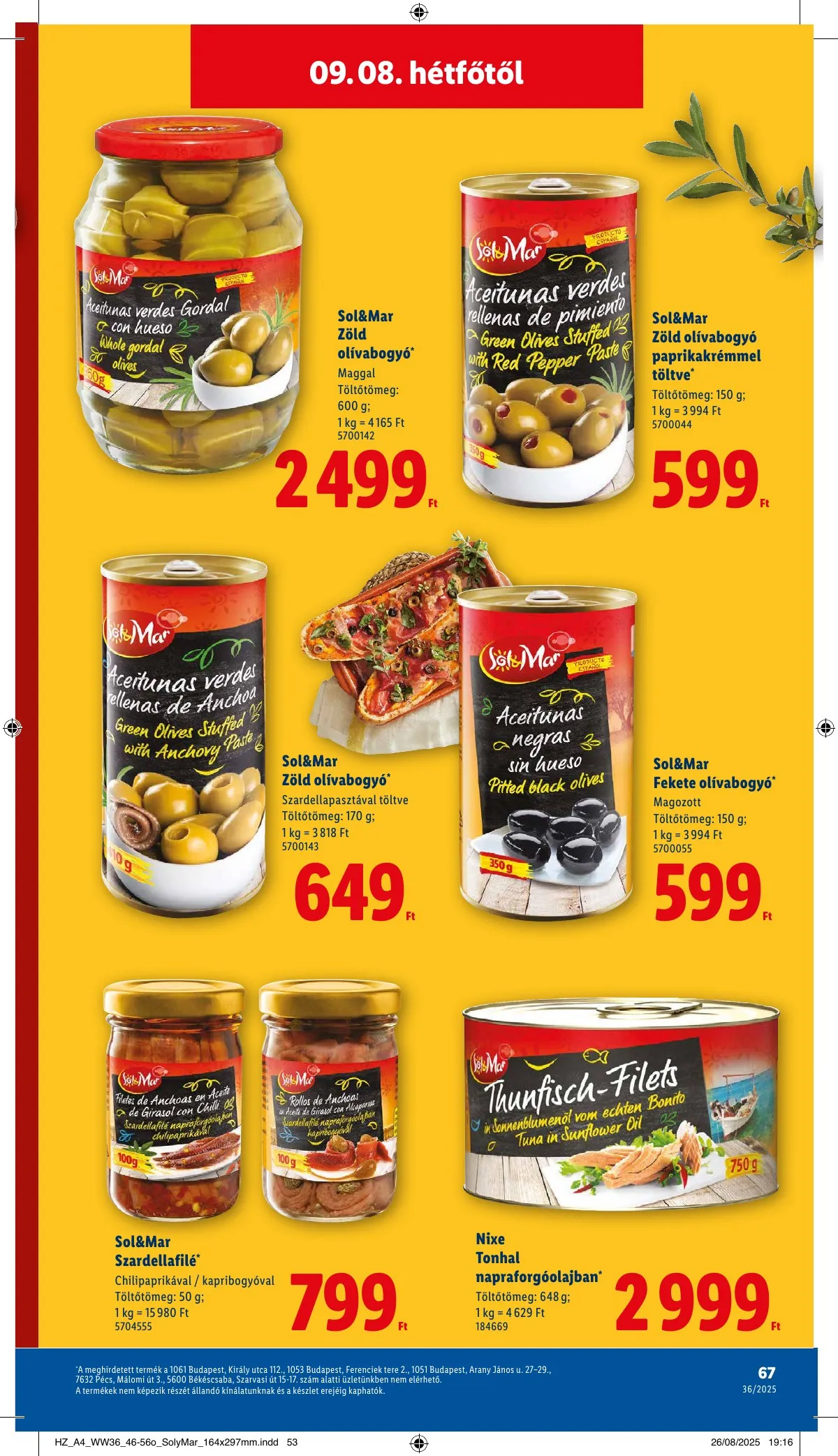 Lidl akciós újság 09.04–09.10 – 67. oldal