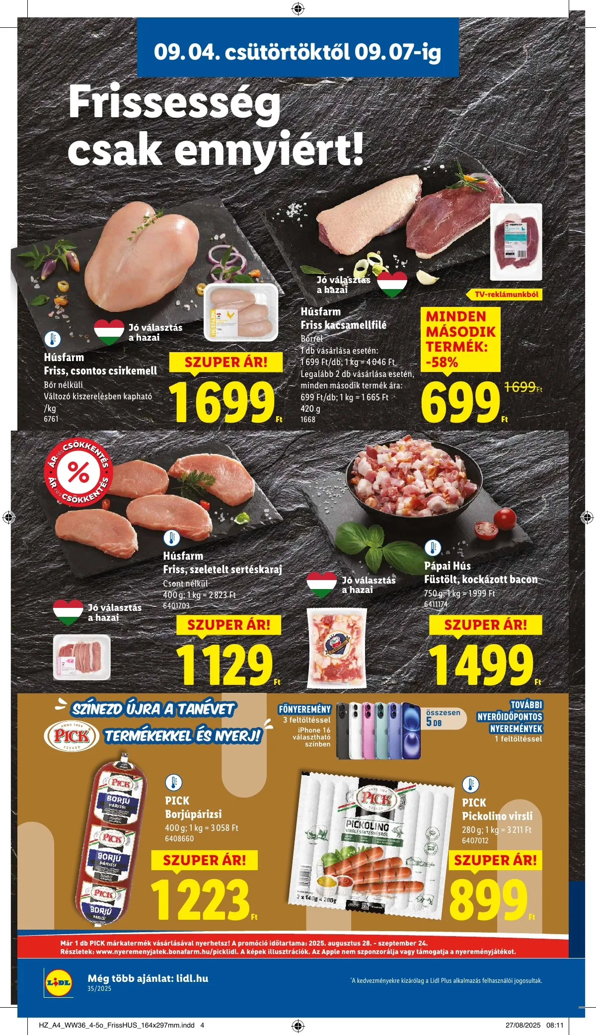 Lidl akciós újság 09.04–09.10 – 8. oldal