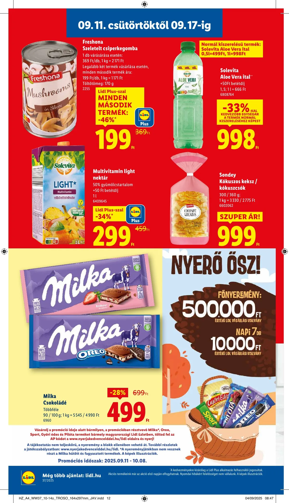 Lidl akciós újság 09.11–09.17 – 18. oldal