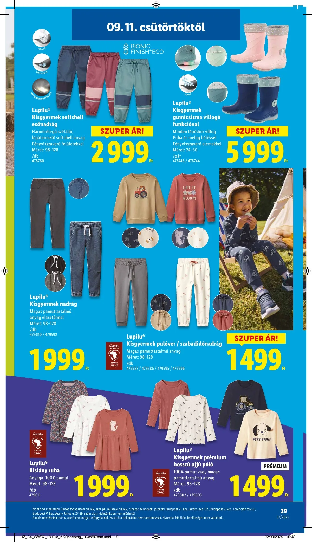 Lidl akciós újság 09.11–09.17 – 29. oldal