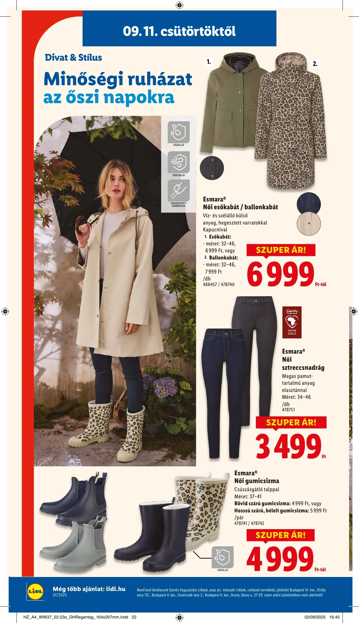 Lidl akciós újság 09.11–09.17 – 32. oldal
