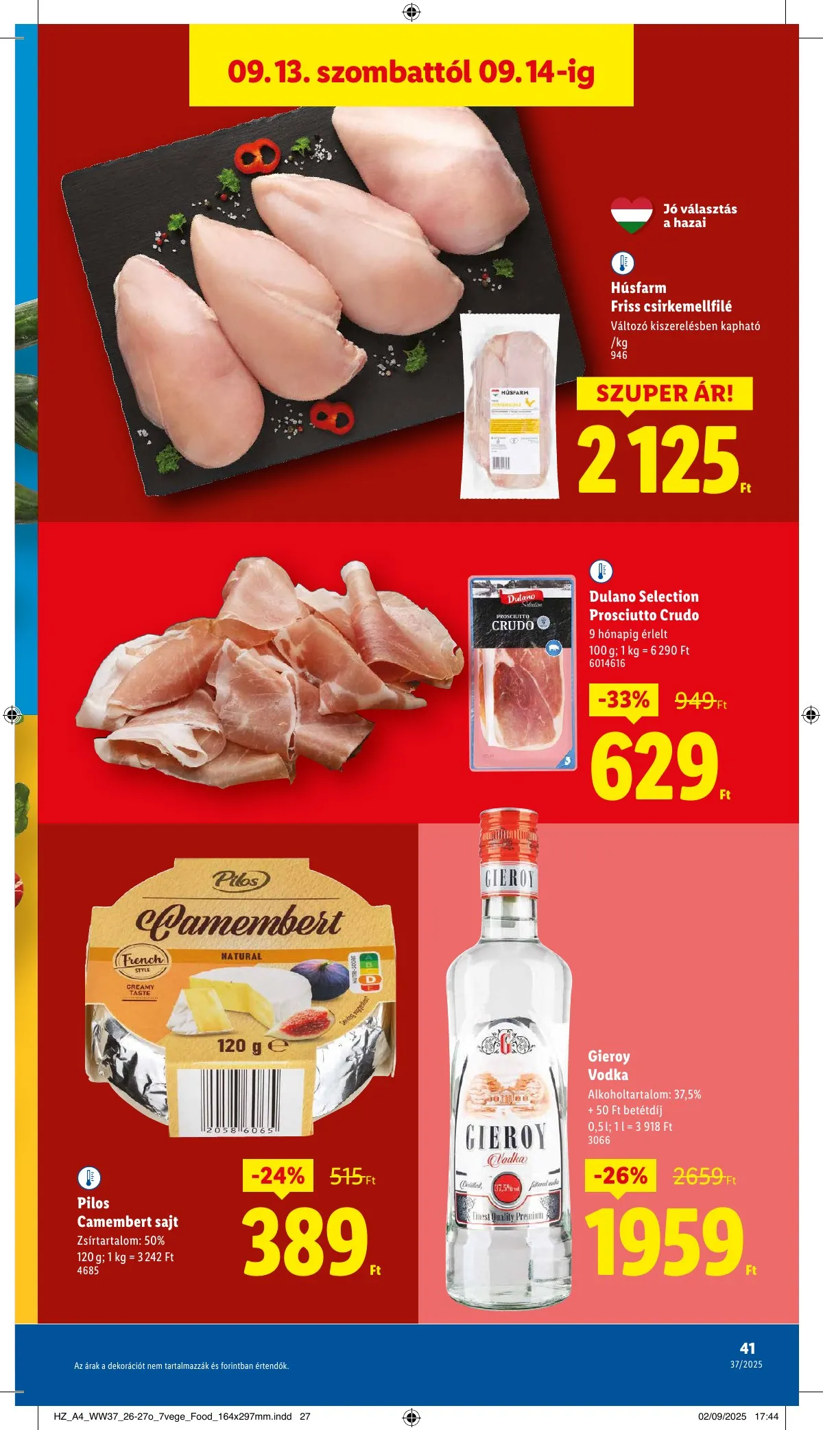 Lidl akciós újság 09.11–09.17 – 41. oldal
