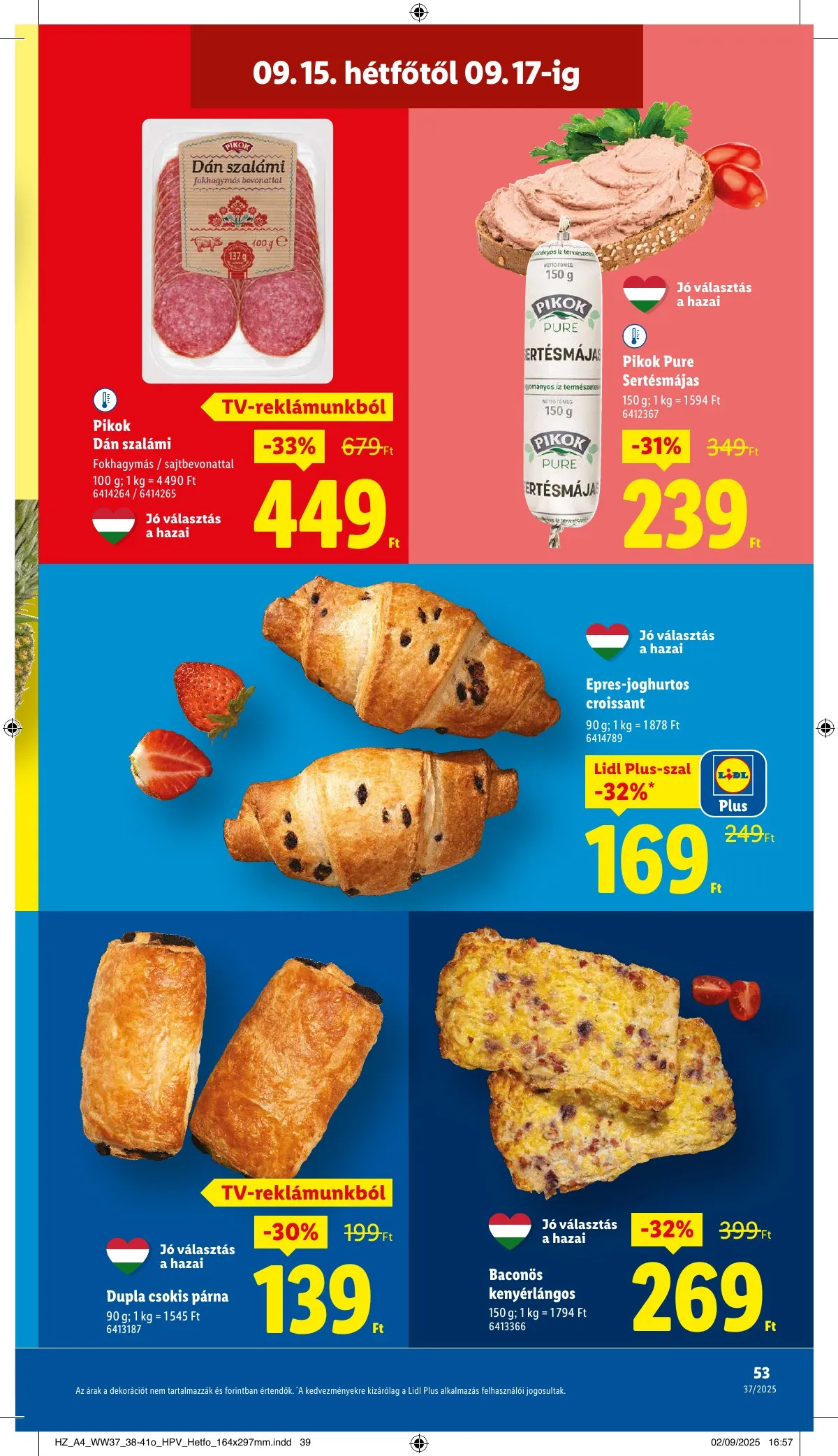 Lidl akciós újság 09.11–09.17 – 53. oldal