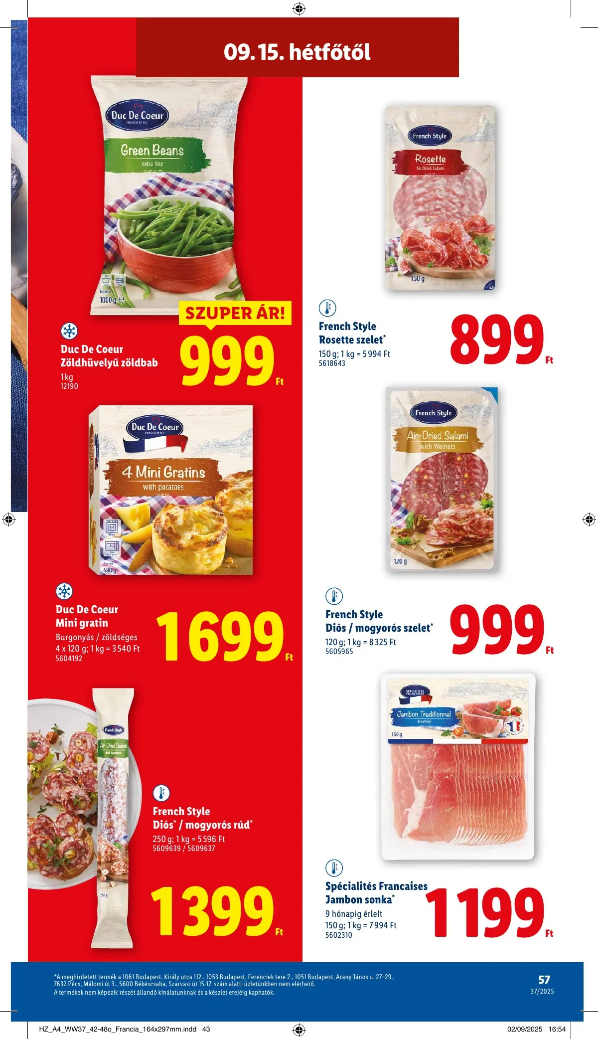 Lidl akciós újság 09.11–09.17 – 57. oldal