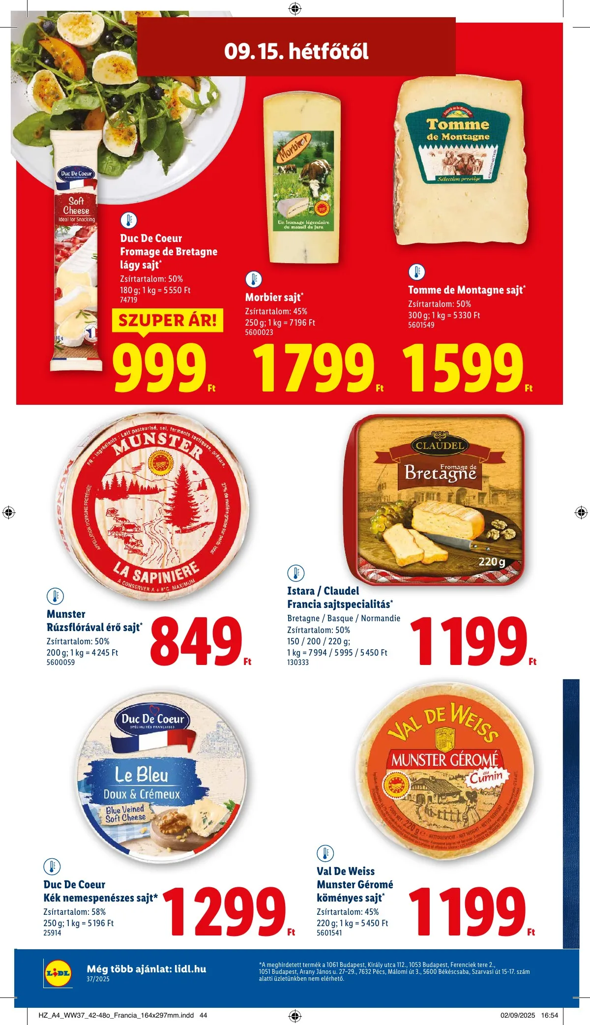 Lidl akciós újság 09.11–09.17 – 58. oldal