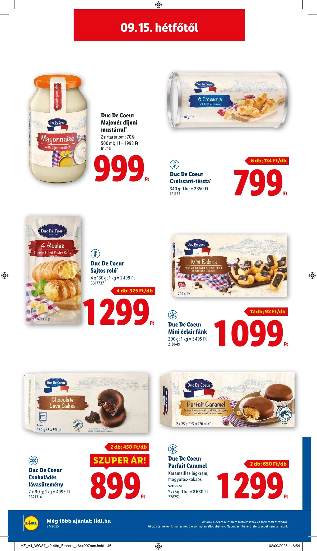 Lidl akciós újság 09.11–09.17 – 60. oldal
