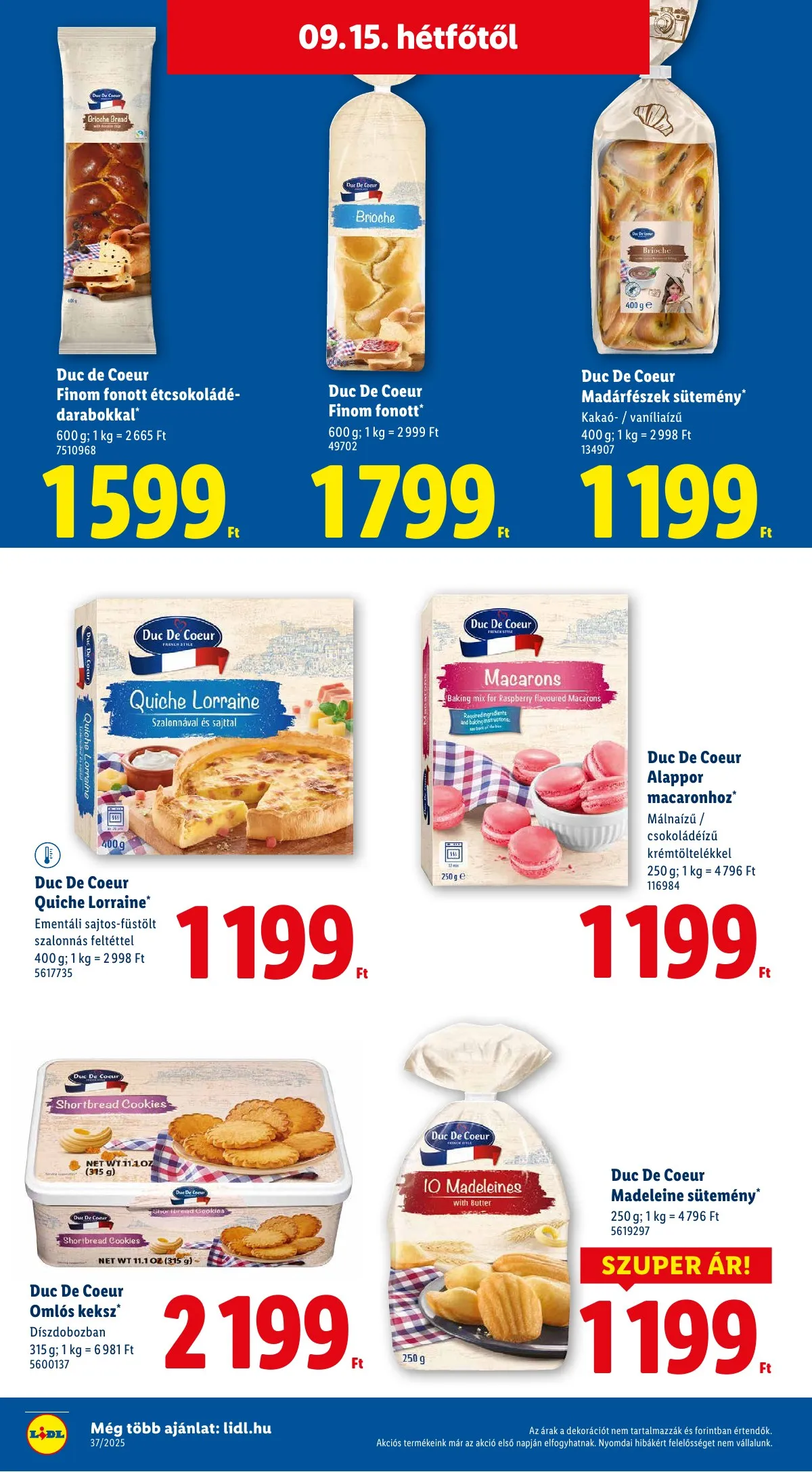 Lidl akciós újság 09.11–09.17 – 62. oldal