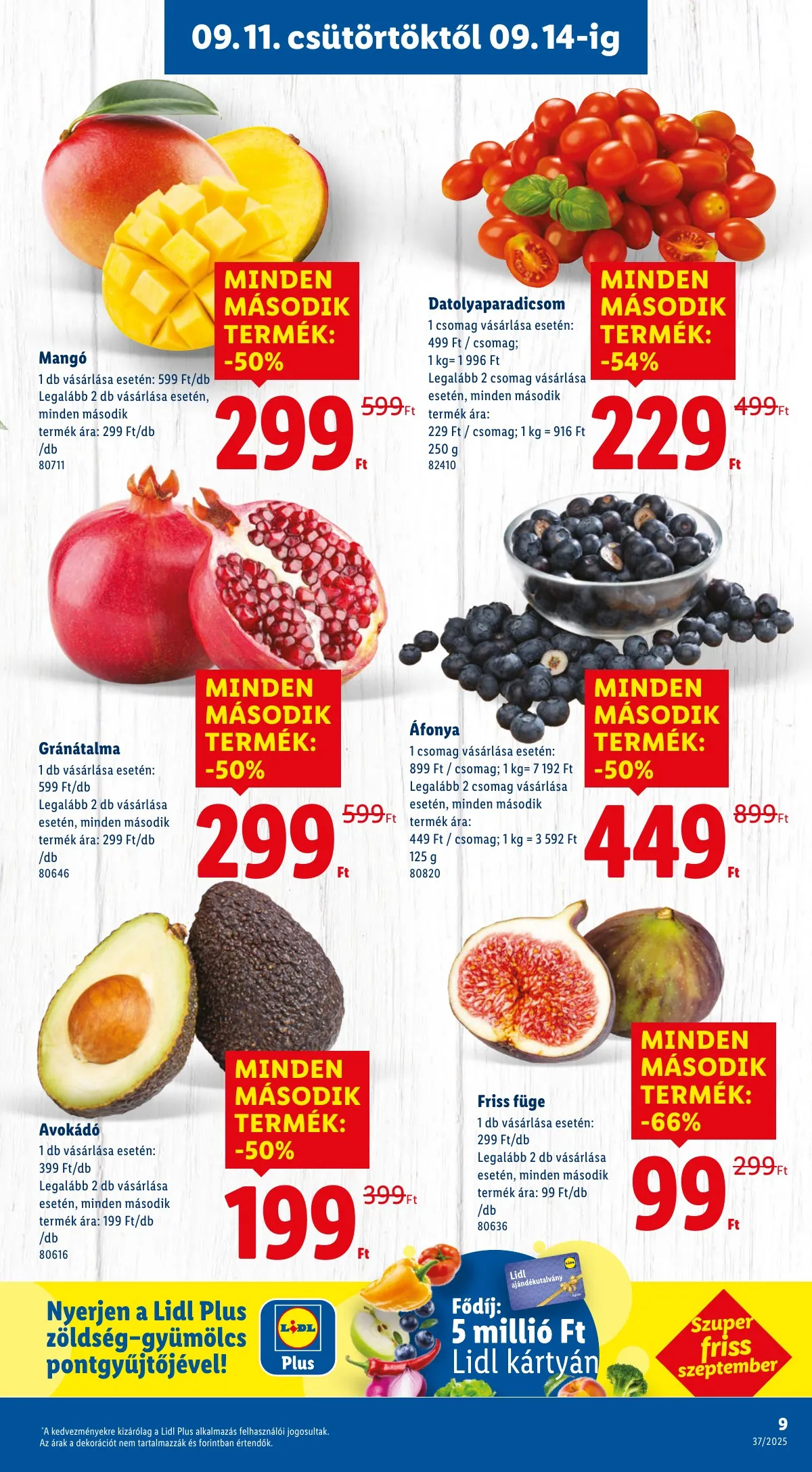 Lidl akciós újság 09.11–09.17 – 9. oldal