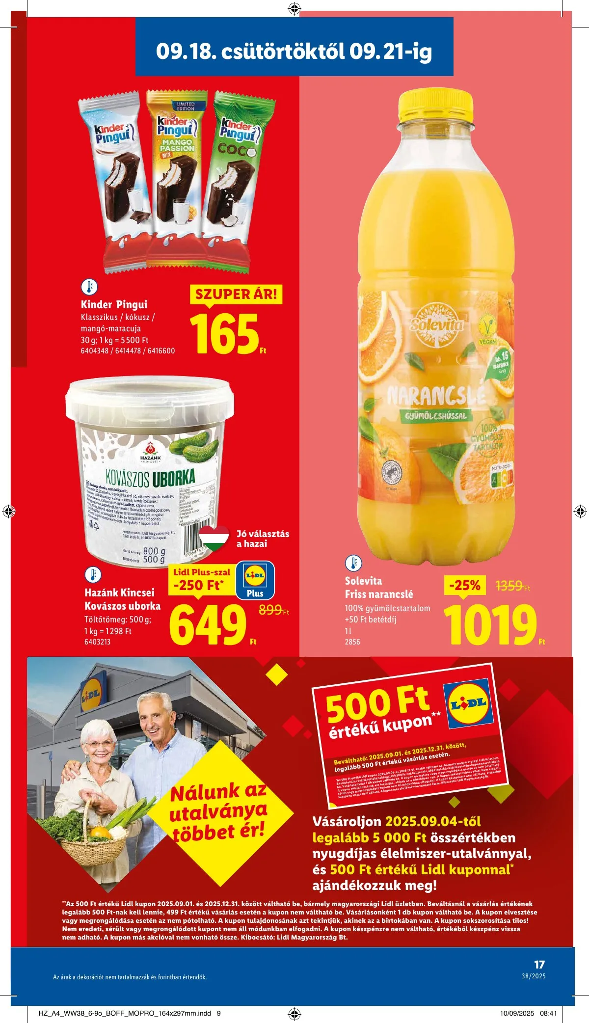 Lidl akciós újság 09.18–09.24 – 17. oldal