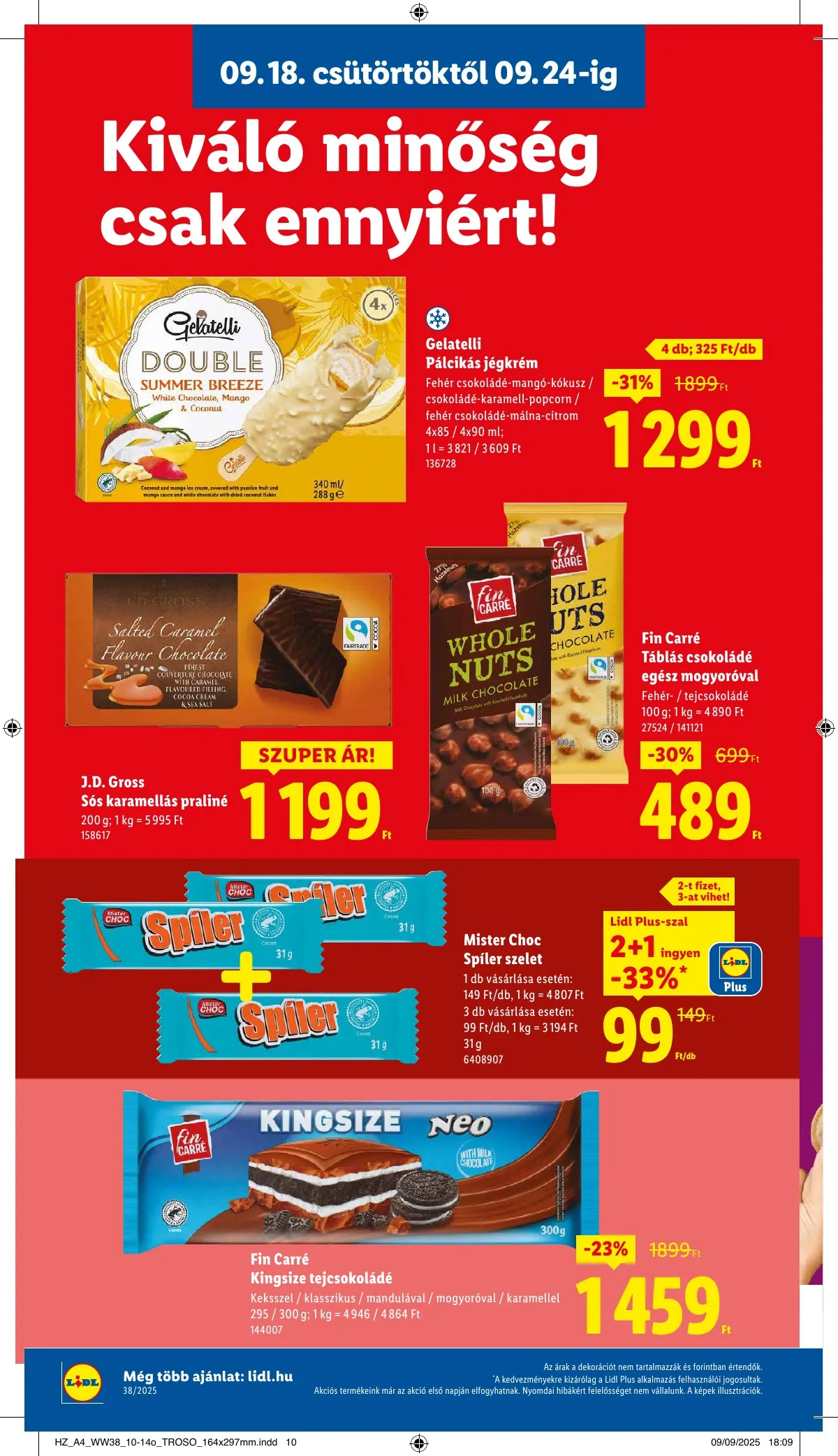 Lidl akciós újság 09.18–09.24 – 18. oldal