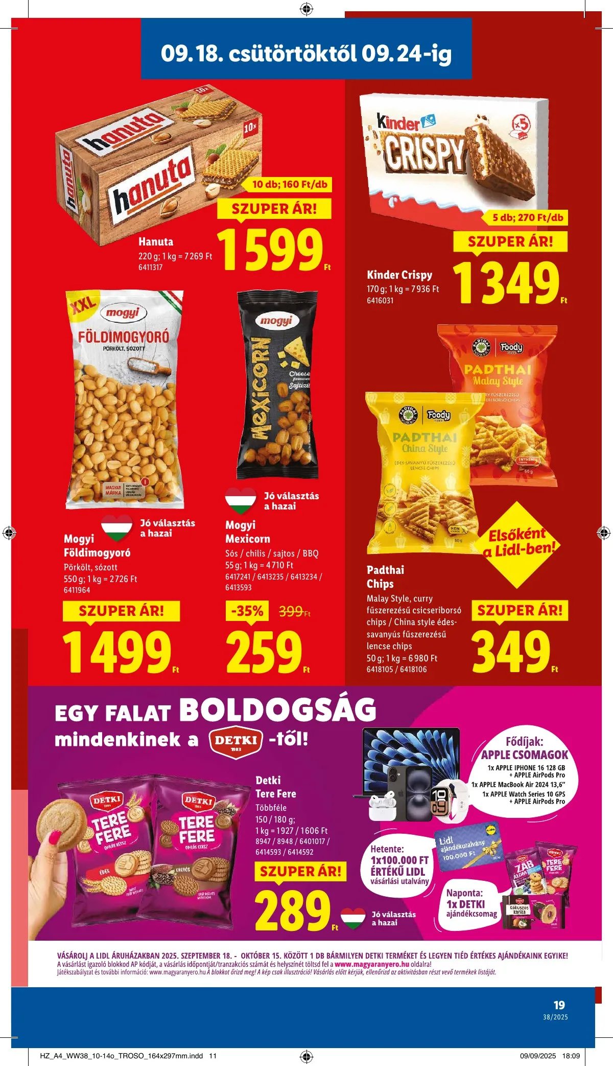 Lidl akciós újság 09.18–09.24 – 19. oldal